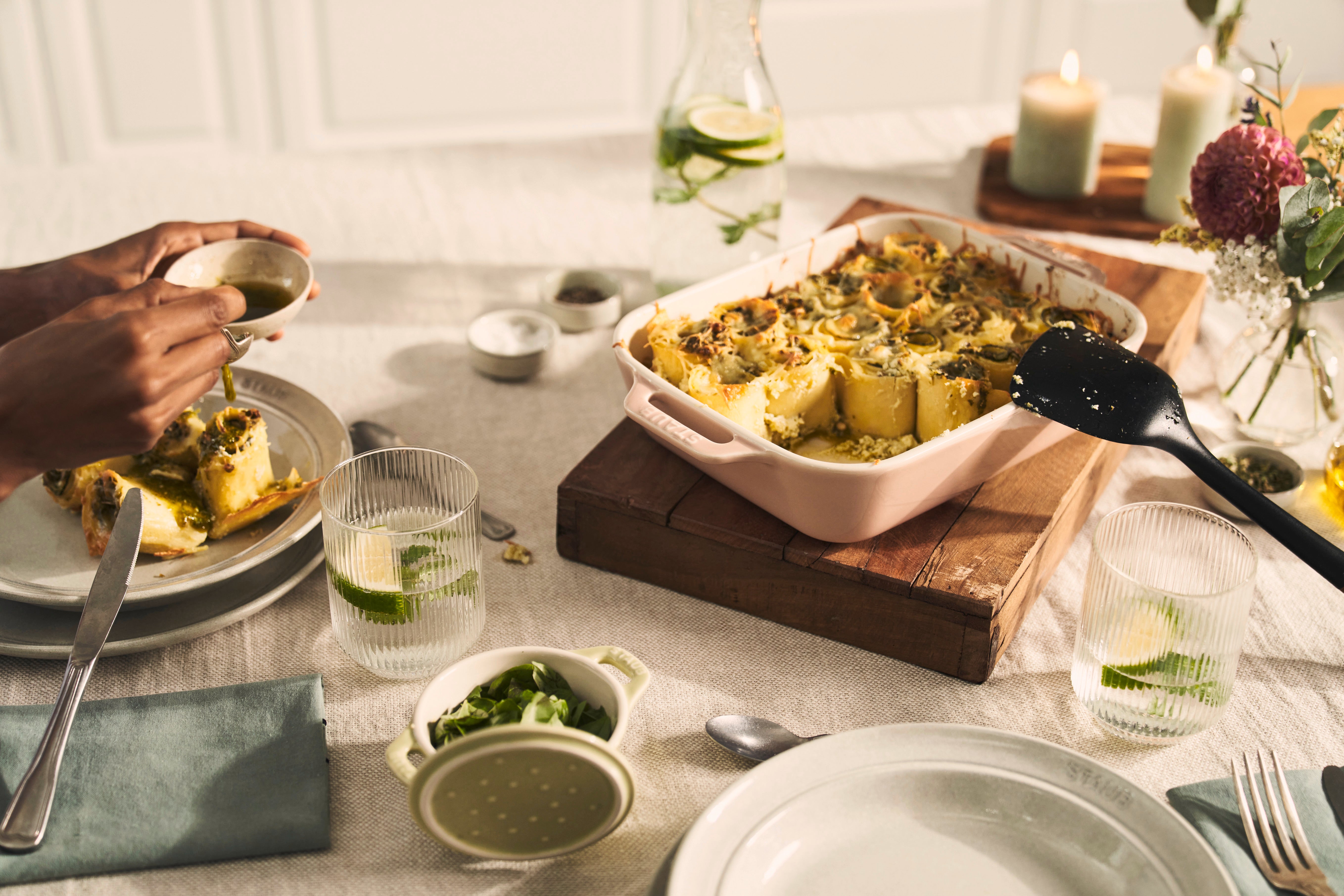 Staub Ceramic Oven Dish 3/Set 14,20,27cm  Pink