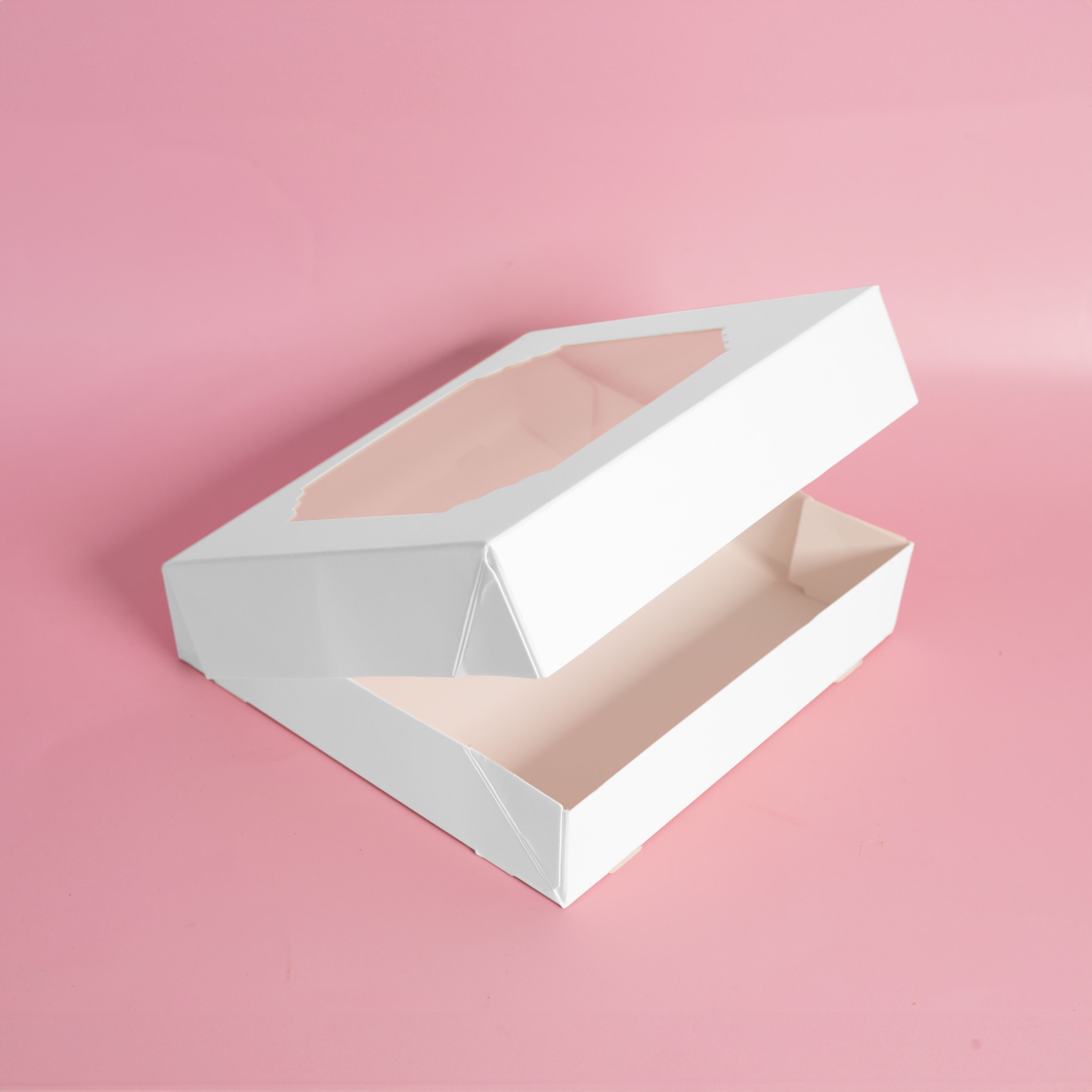 Papyrus Scalloped Large Treat Box Mixed Colours 5 Pack