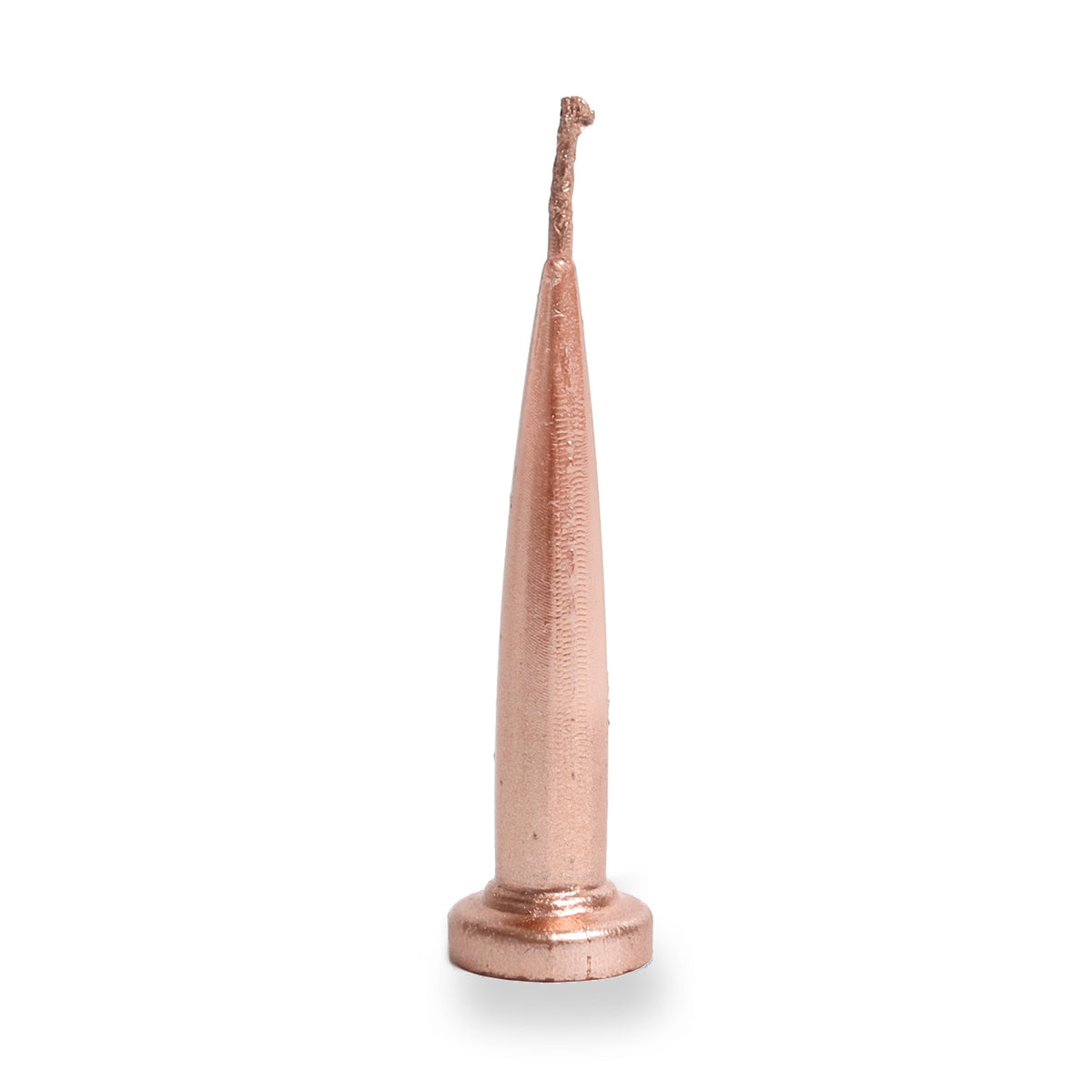 Cake & Candle Bullet Candles Rose Gold 144 Pack