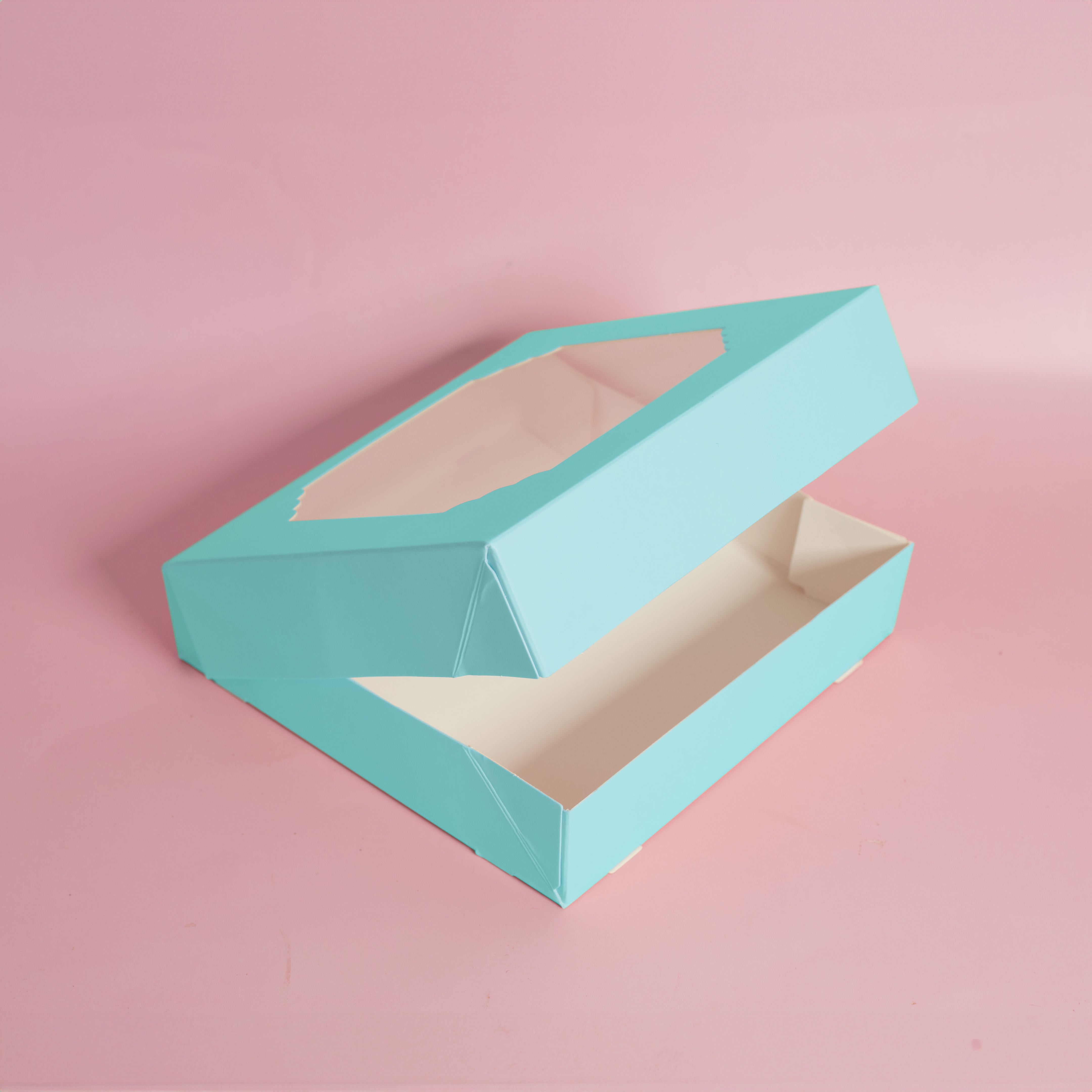 Papyrus Scalloped Large Treat Box Pastel Blue 5 Pack