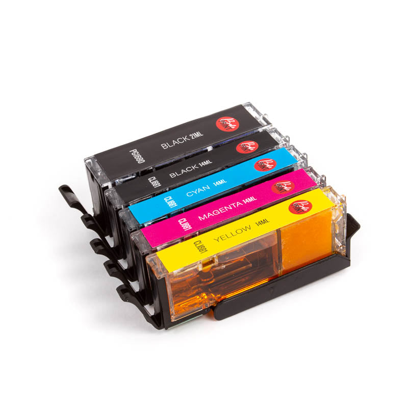 Bake Print New 680 1 Edible Ink Cartridges 5 Pack