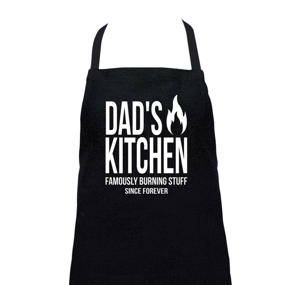 Annabel Trends Screen Print Apron Dad's Kitchen