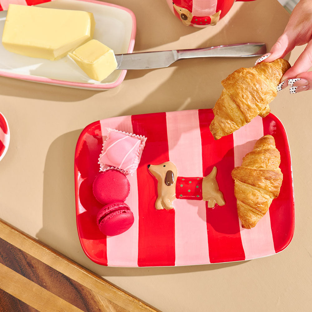 Annabel Trends Serving Plate Dachshund