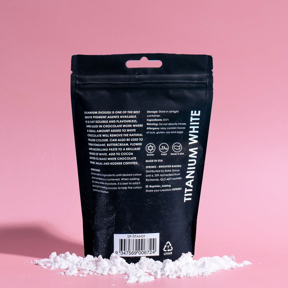 Sprinks Baking Essentials Titanium White 100g