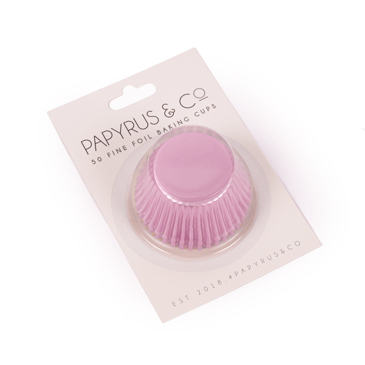 Papyrus Standard Foil Baking Cups Base Lilac 50mm 50 Pack