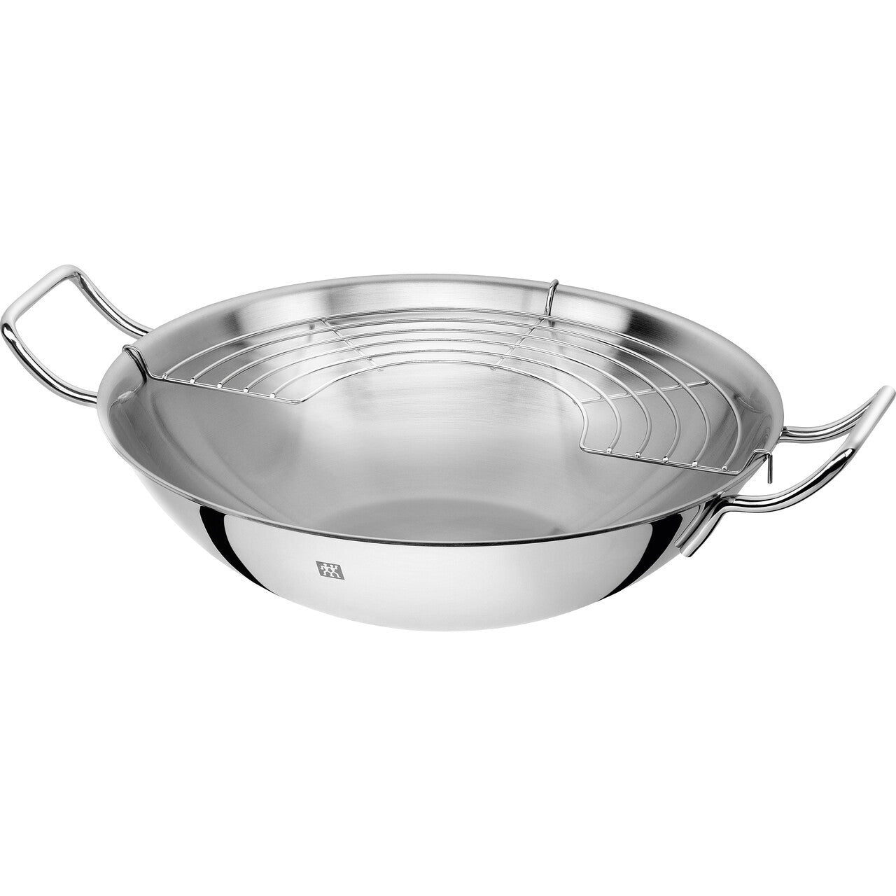 Zwilling Plus Stainless Steel Wok With Lid - 32cm