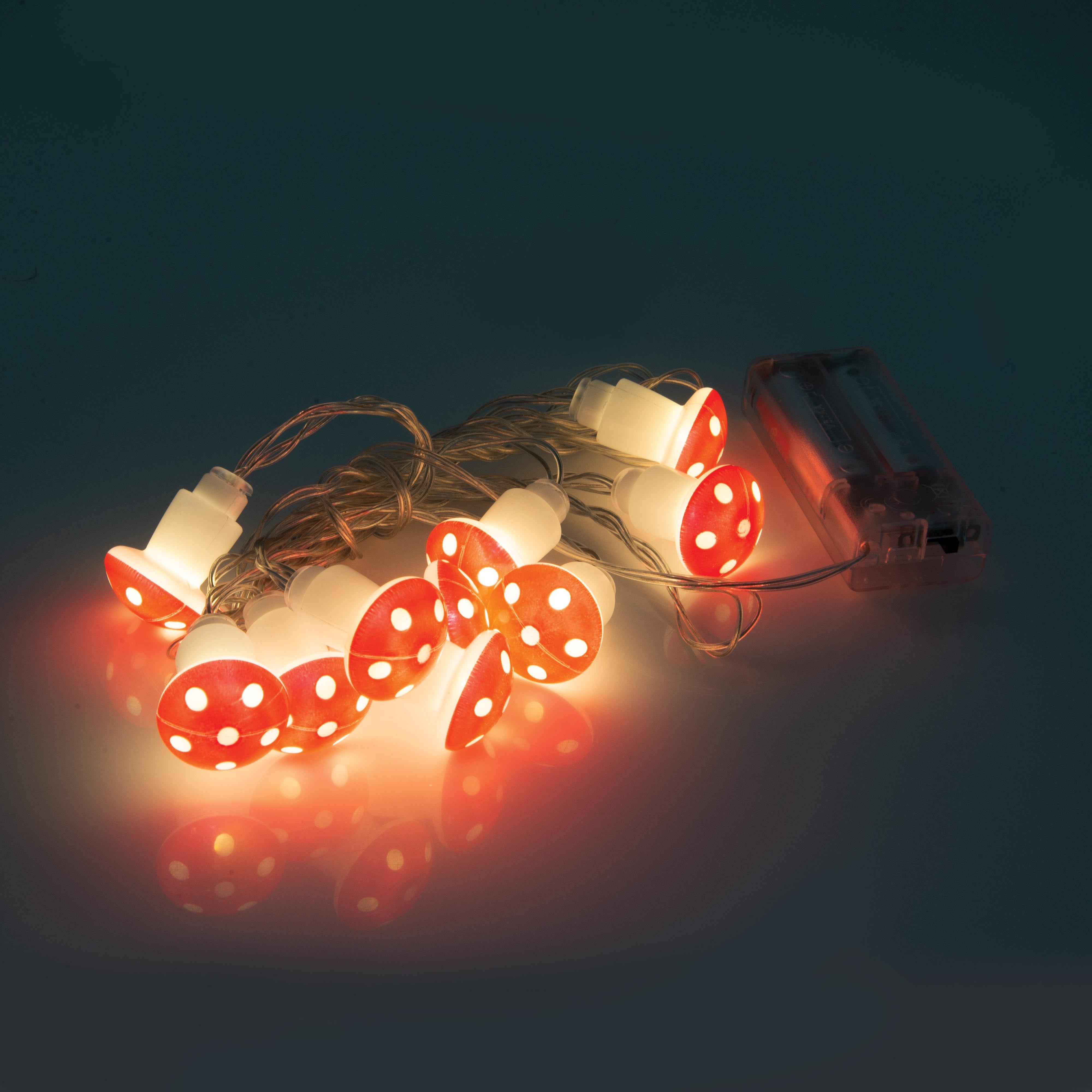 Discovery Zone Illuminate String Lights Toadstools