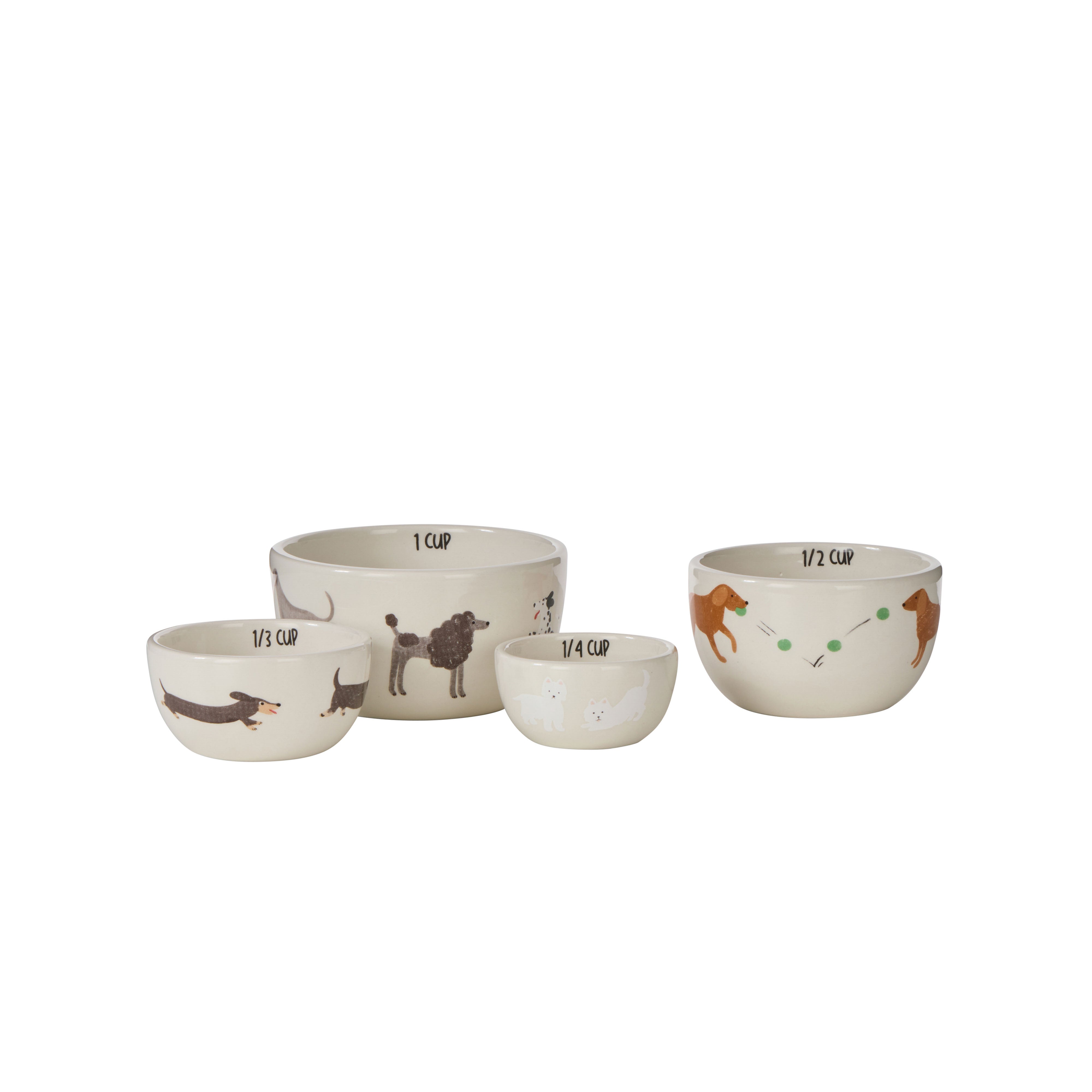 Davis & Waddell Pawwfect Measuring Cups Mixed