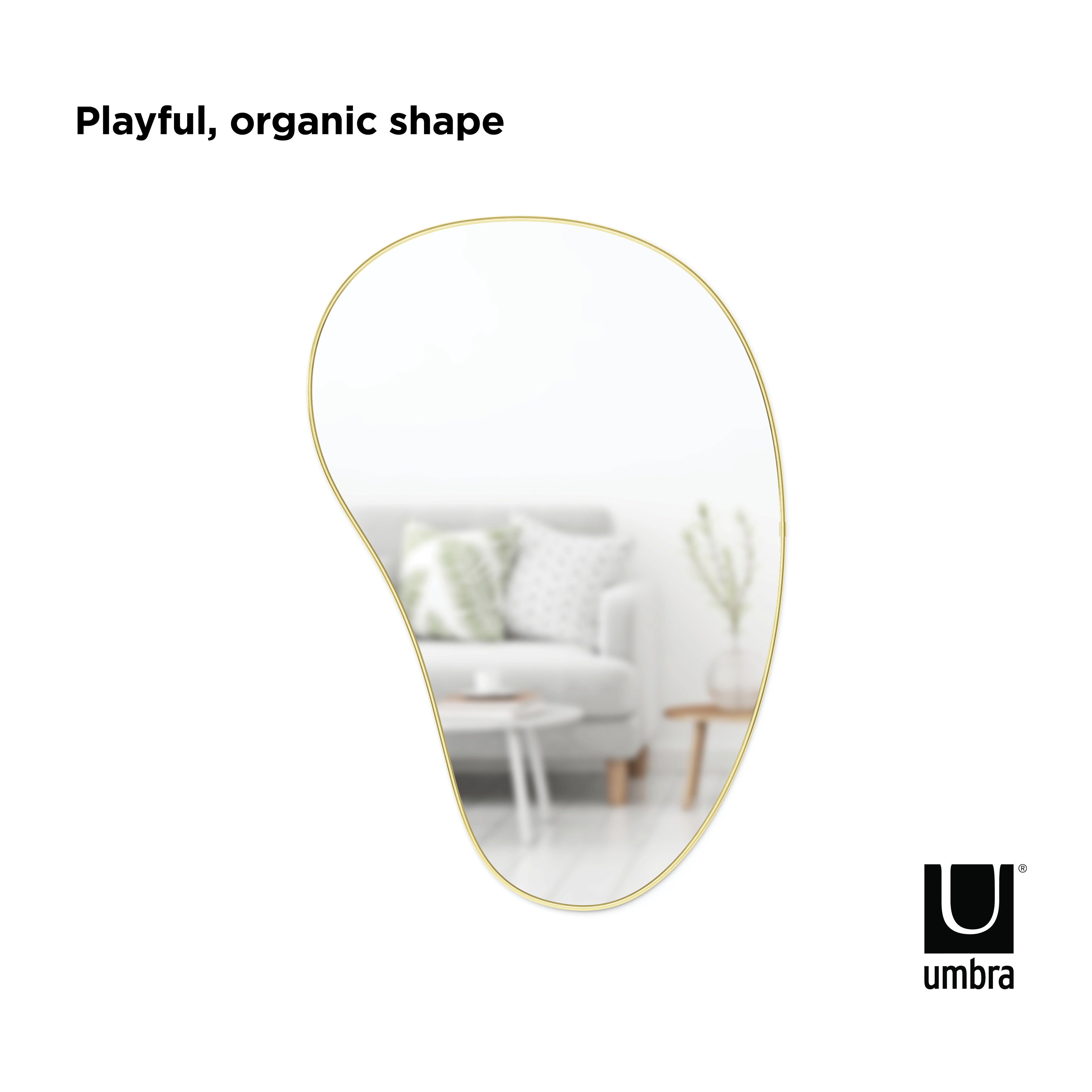 Umbra Hubba Pebble Wall Mirror