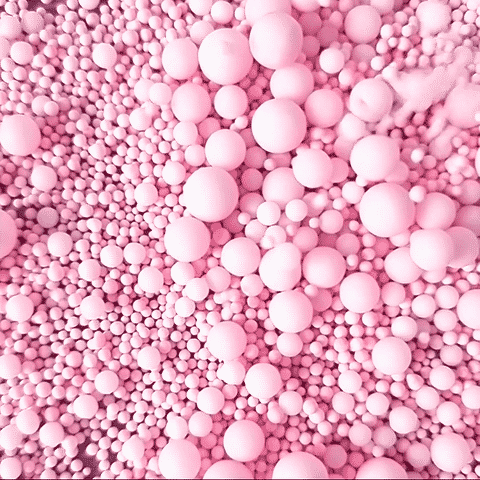 Sprinks Bubble Bubble Sprinkles Pastel Pink 500g