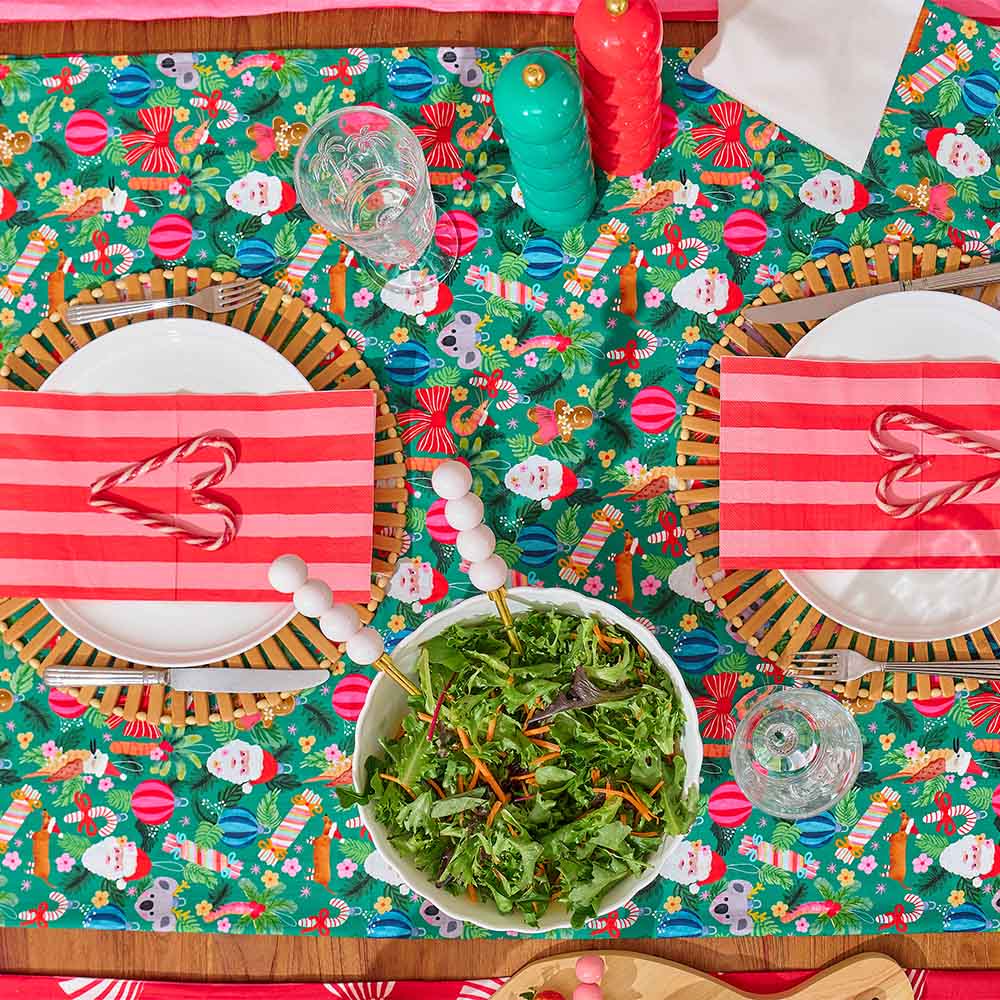 Annabel Trends Cotton Tablecloth Deck The Palms Large 140cm x 300cm