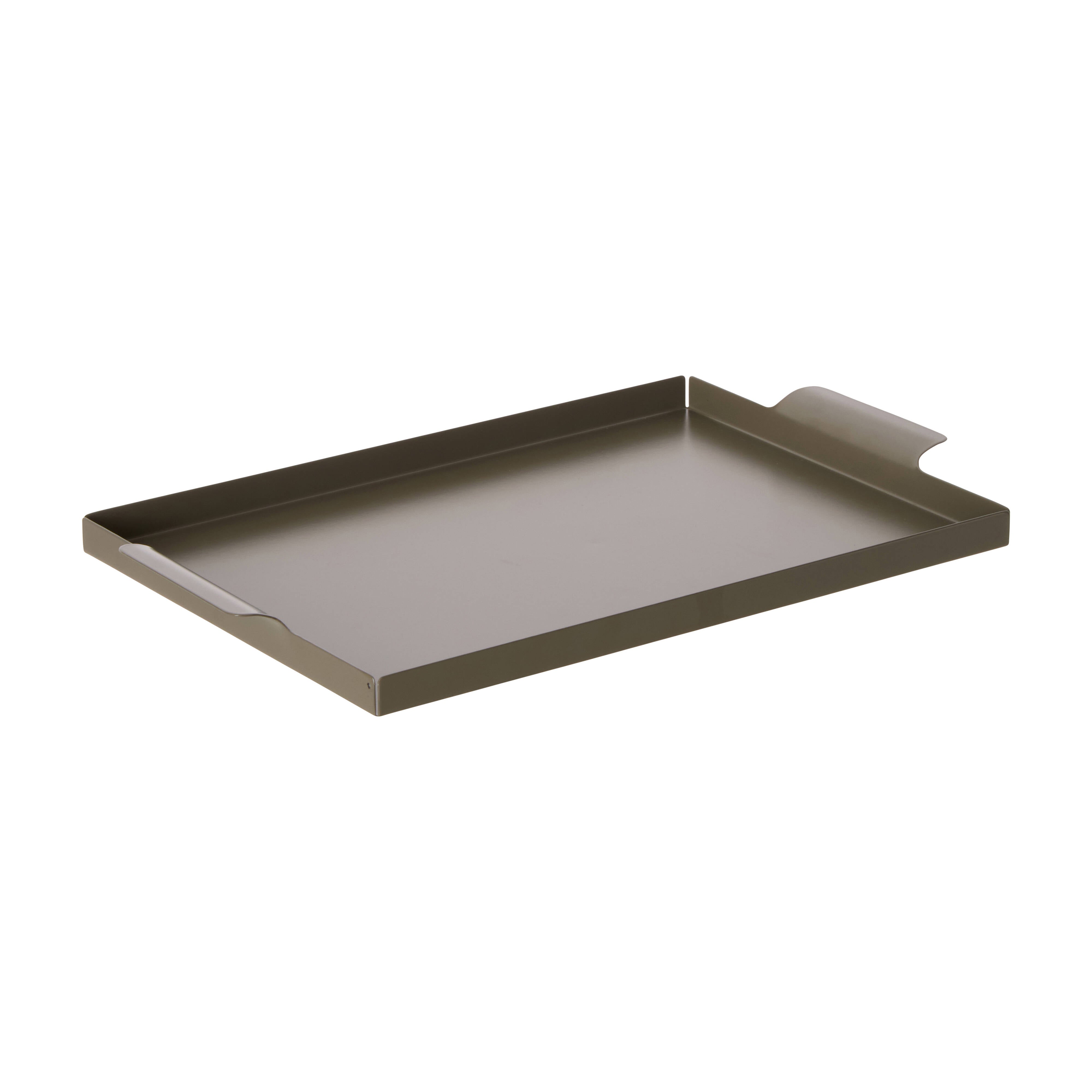 Leaf & Bean Serving Tray Green