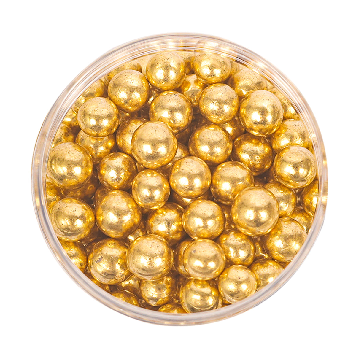 Sprinks Crunchy Shiny Gold 6mm Sprinkles 60g