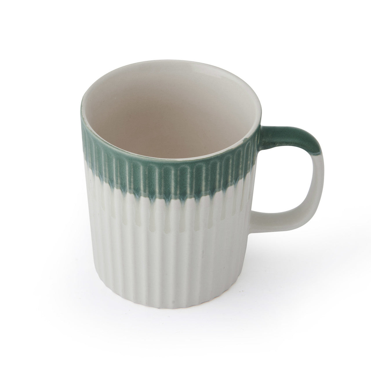 Mikasa Stoneware Mug 410ml (Green Textured)
