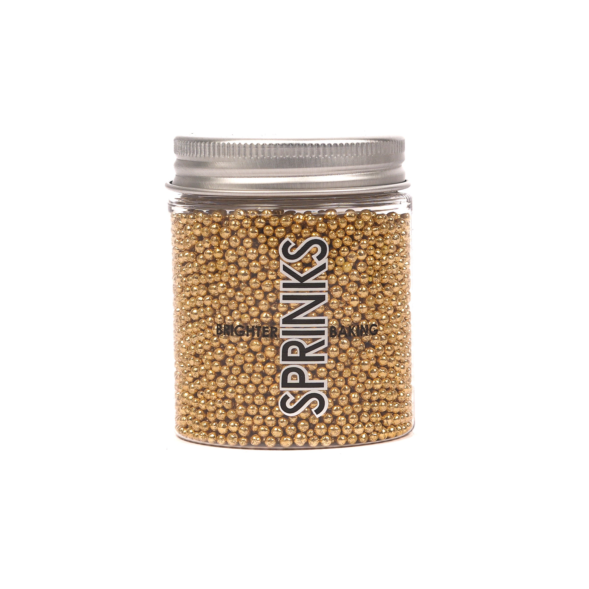 Sprinks Crunchy Shiny Gold 2mm Sprinkles 75g