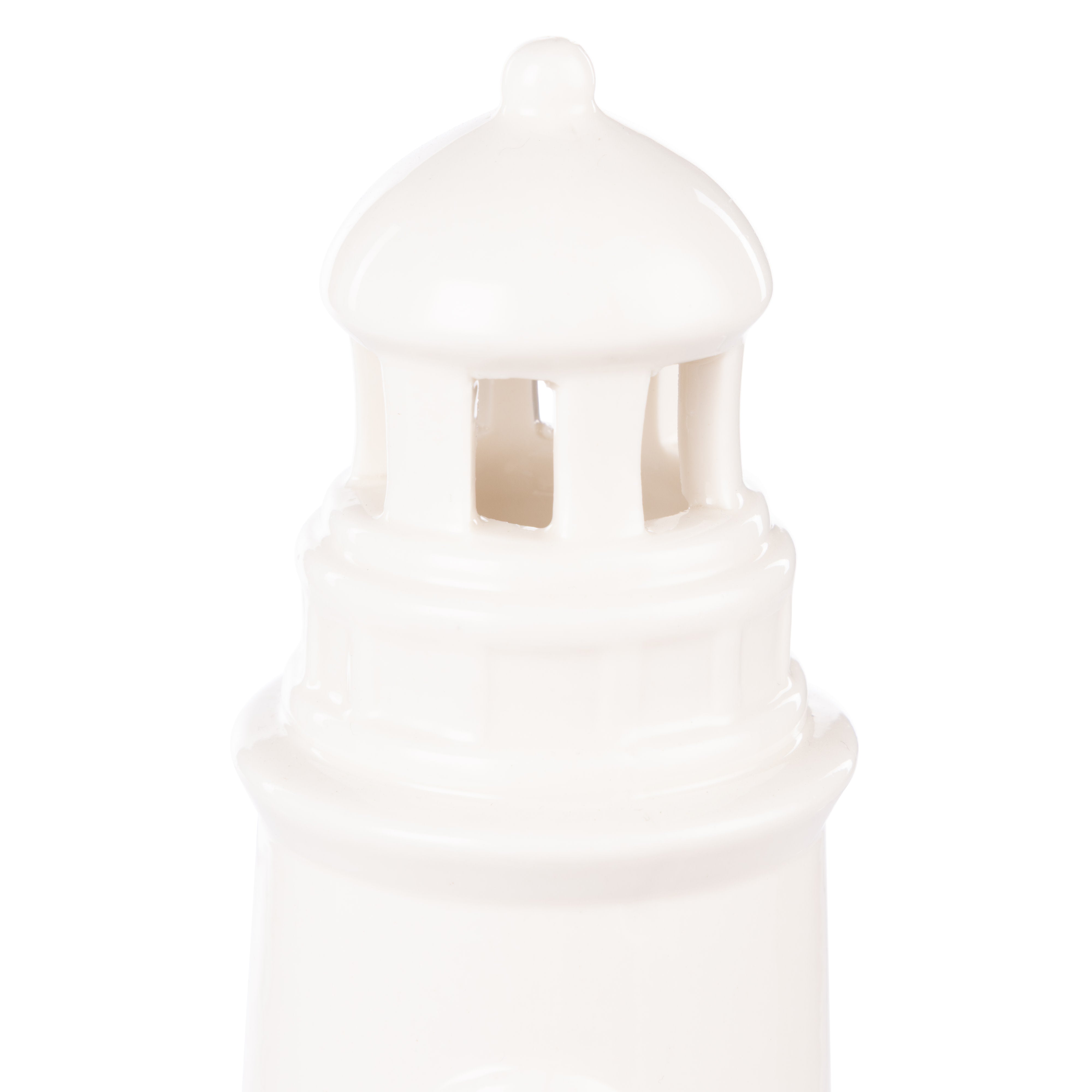 Emporium Landry Tealight Holder White Gloss
