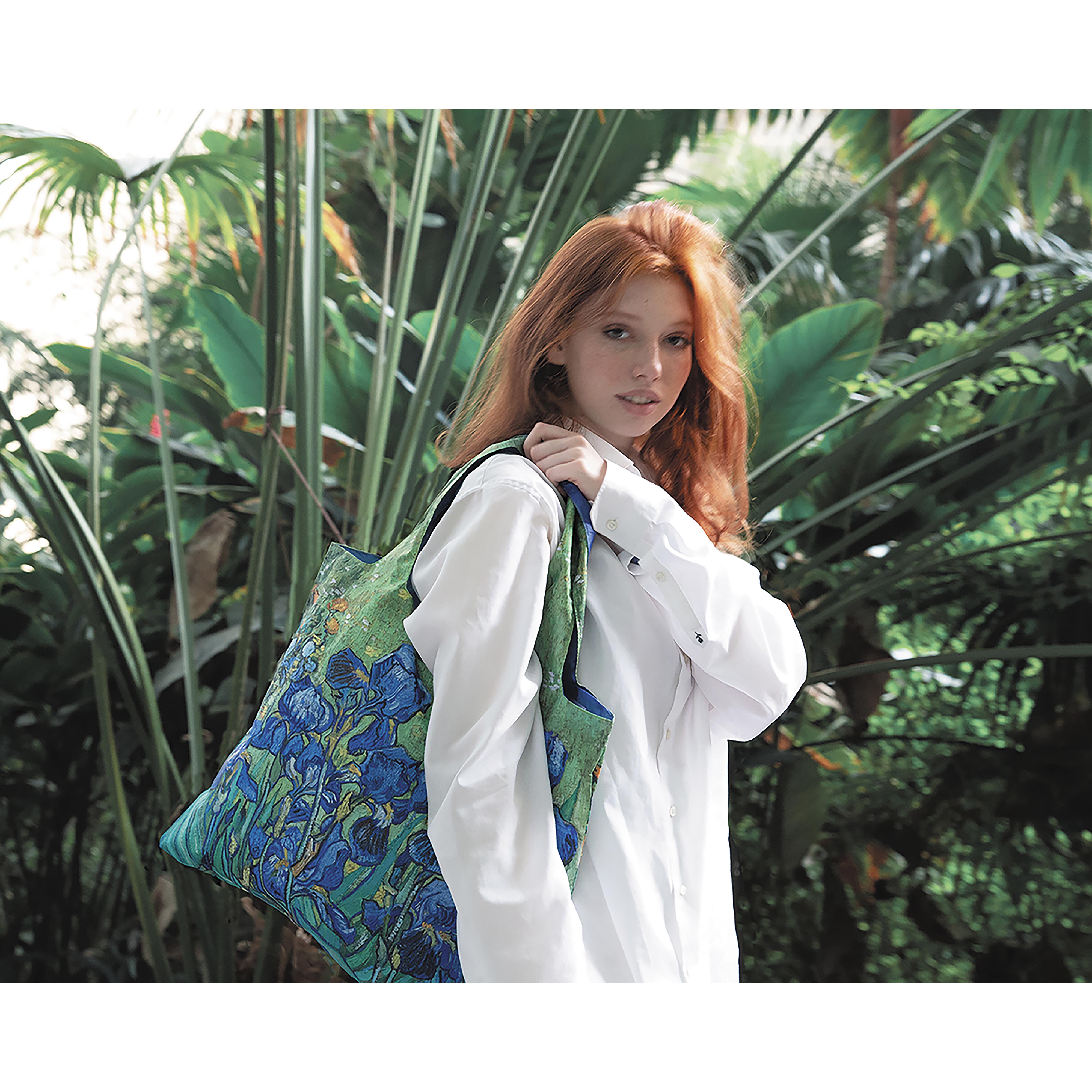 LOQI Van Gogh Irises Tote Bag