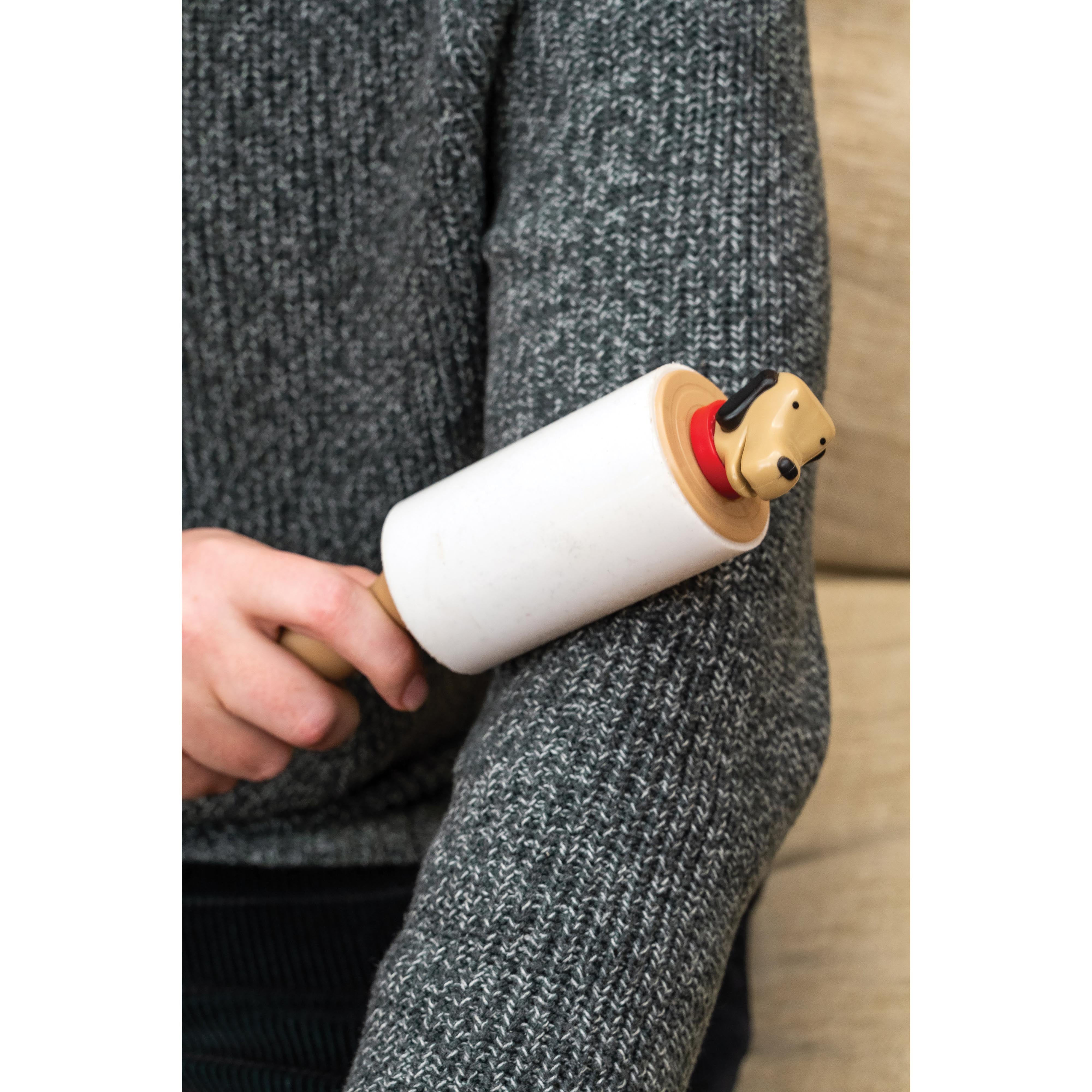 Kikkerland Kobe Lint Roller Natural