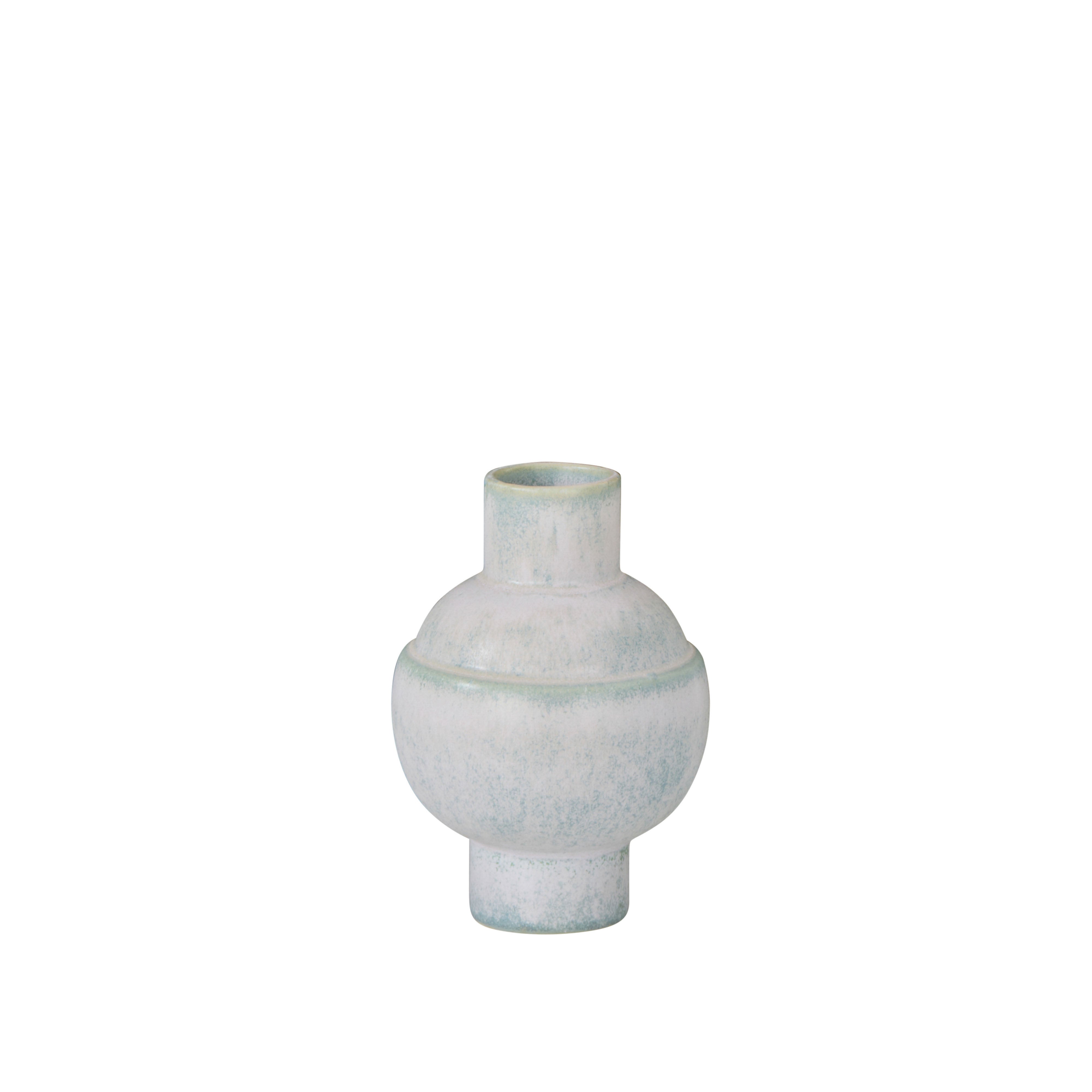 Amalfi Aria Reactive Glaze Vase Blue Reactive