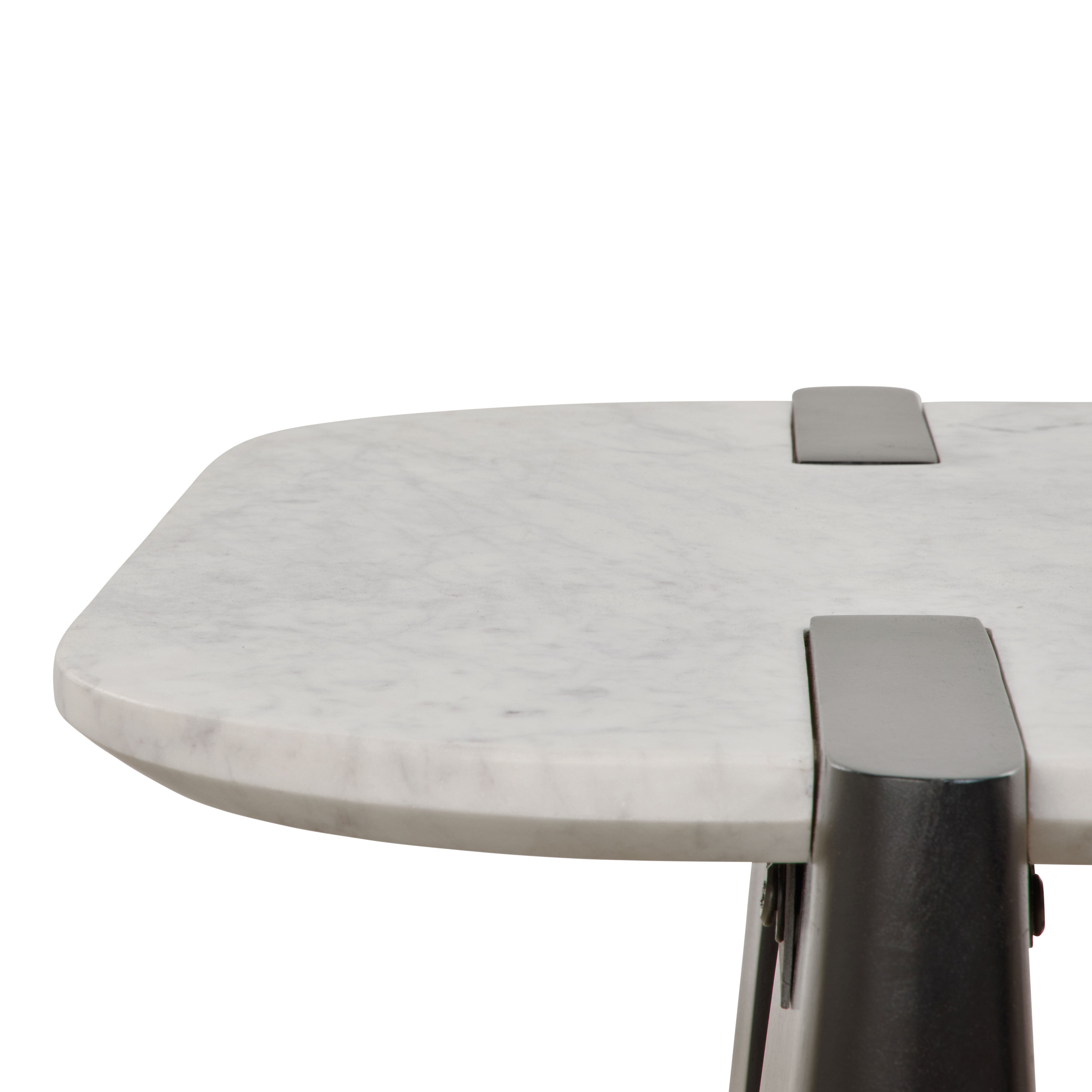 Grand Designs Dray Coffee Table Black & White