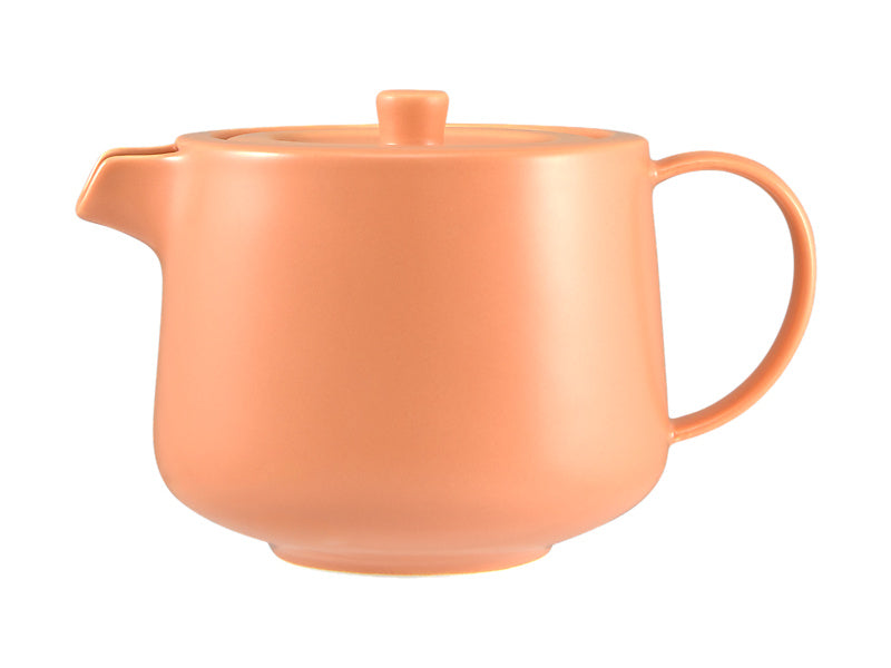 Maxwell & Williams Cafe Life Teapot with Infuser Apricot 500ml