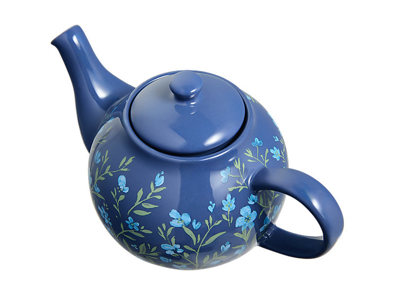 Maxwell & Williams Olde English Teapot Floral Blue 650ml