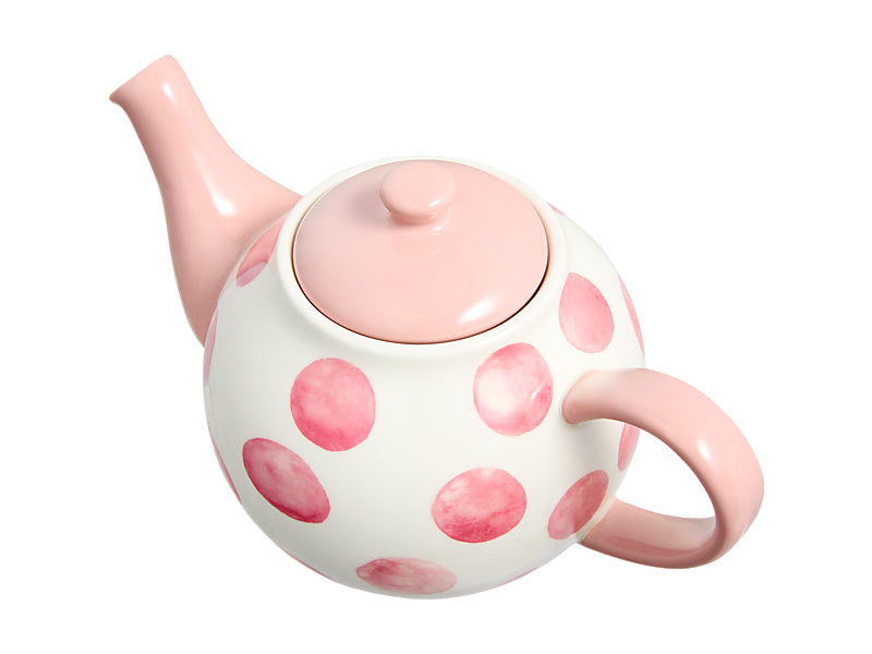 Maxwell & Williams Olde English Teapot 1.1 Spot Pink 1.2L