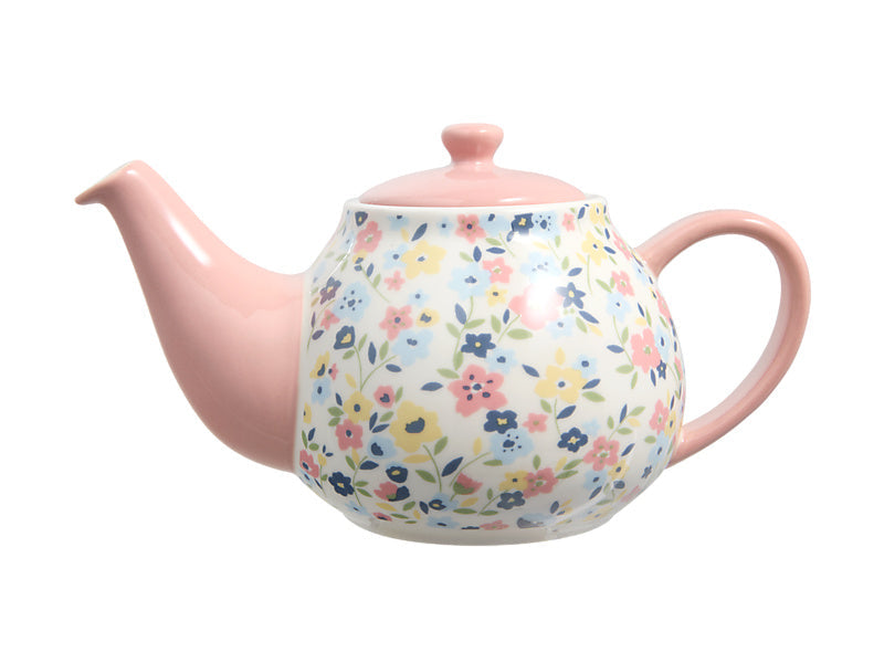 Maxwell & Williams Olde English Teapot Floral Blue 1.1L