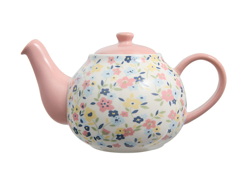 Maxwell & Williams Olde English Teapot Floral Pink 1.1L