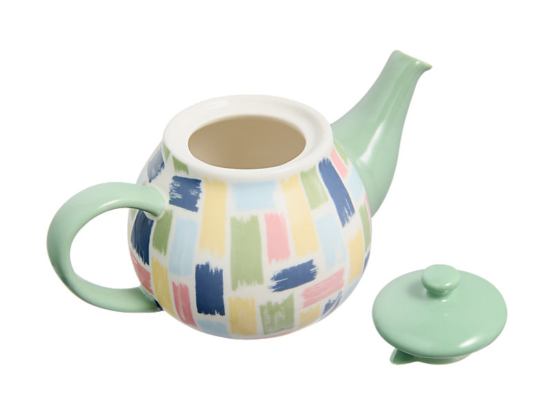 Maxwell & Williams Olde English Teapot Brush Stroke Green 650ml