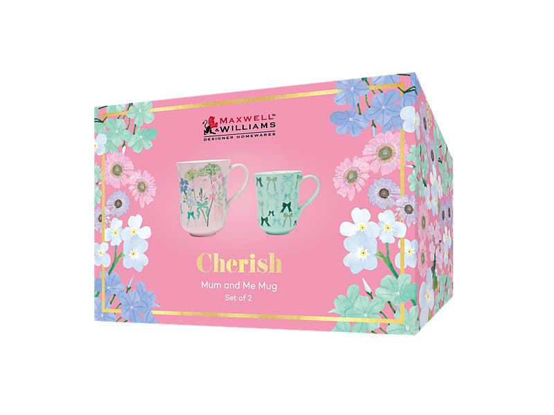 Maxwell & Williams Cherish Mum & Me Mug 2 Piece