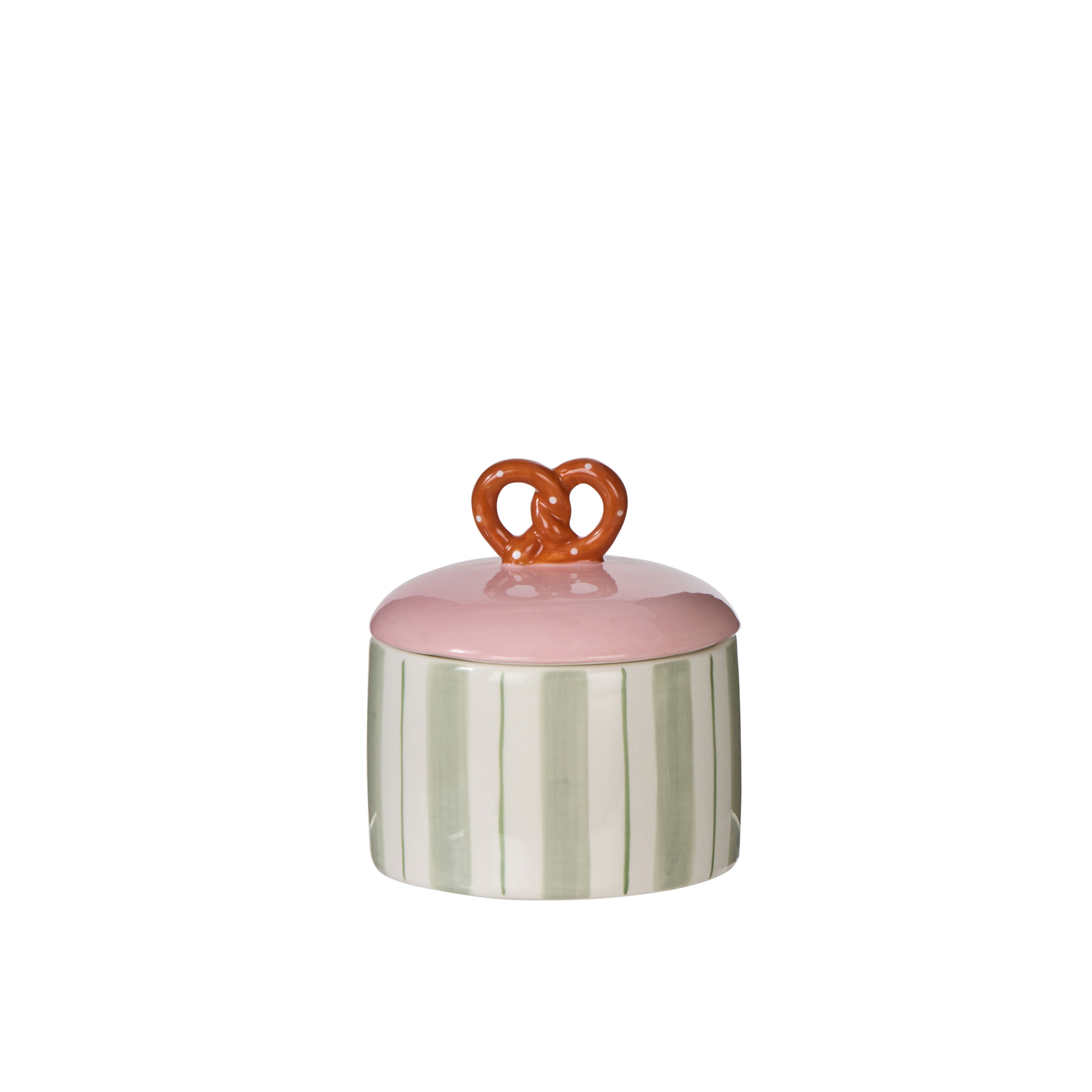 Emporium Pierre Pretzel Stripe Cannister Multi-Coloured