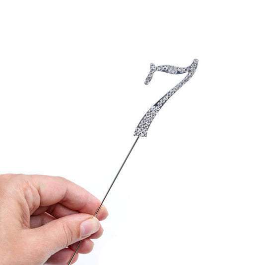Bake Group Diamante Number 7 7cm