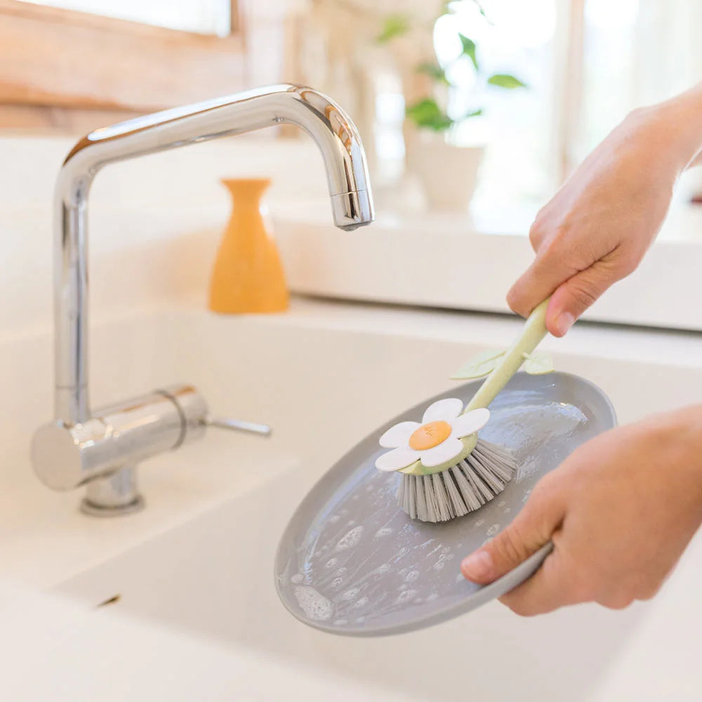 Florganic Dish Brush with Vase