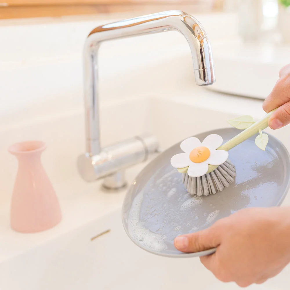 Florganic Dish Brush with Vase