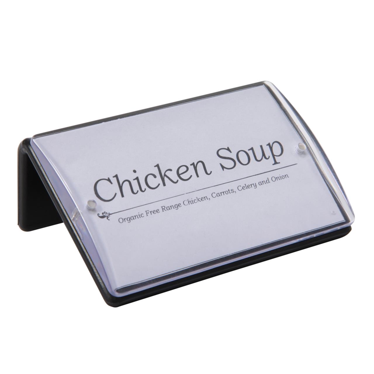 KH Classik Chef Display Name Card Tag Holder Magnetic