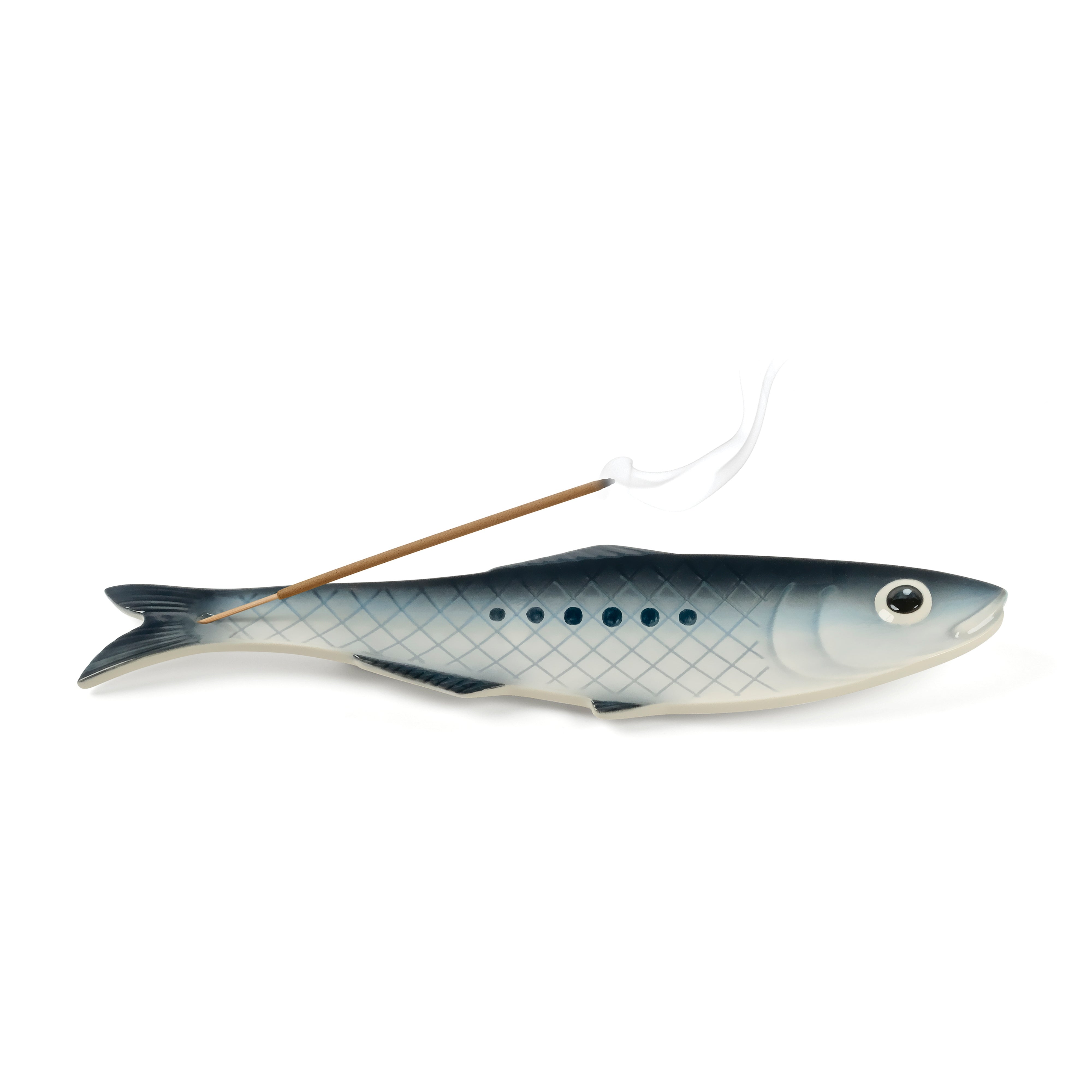Fred Reel Calm Incense Holder Grey