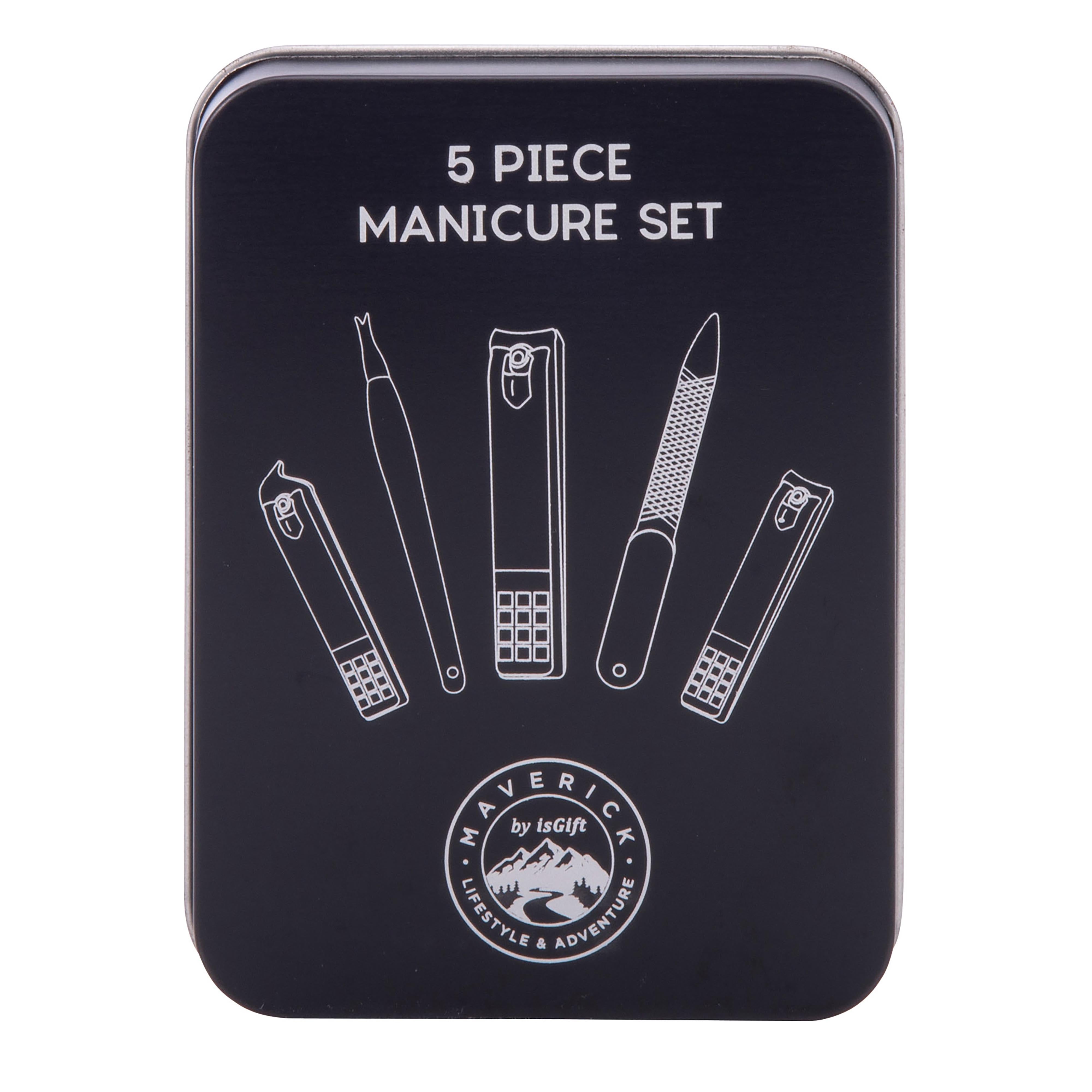 Maverick Manicure Set Black