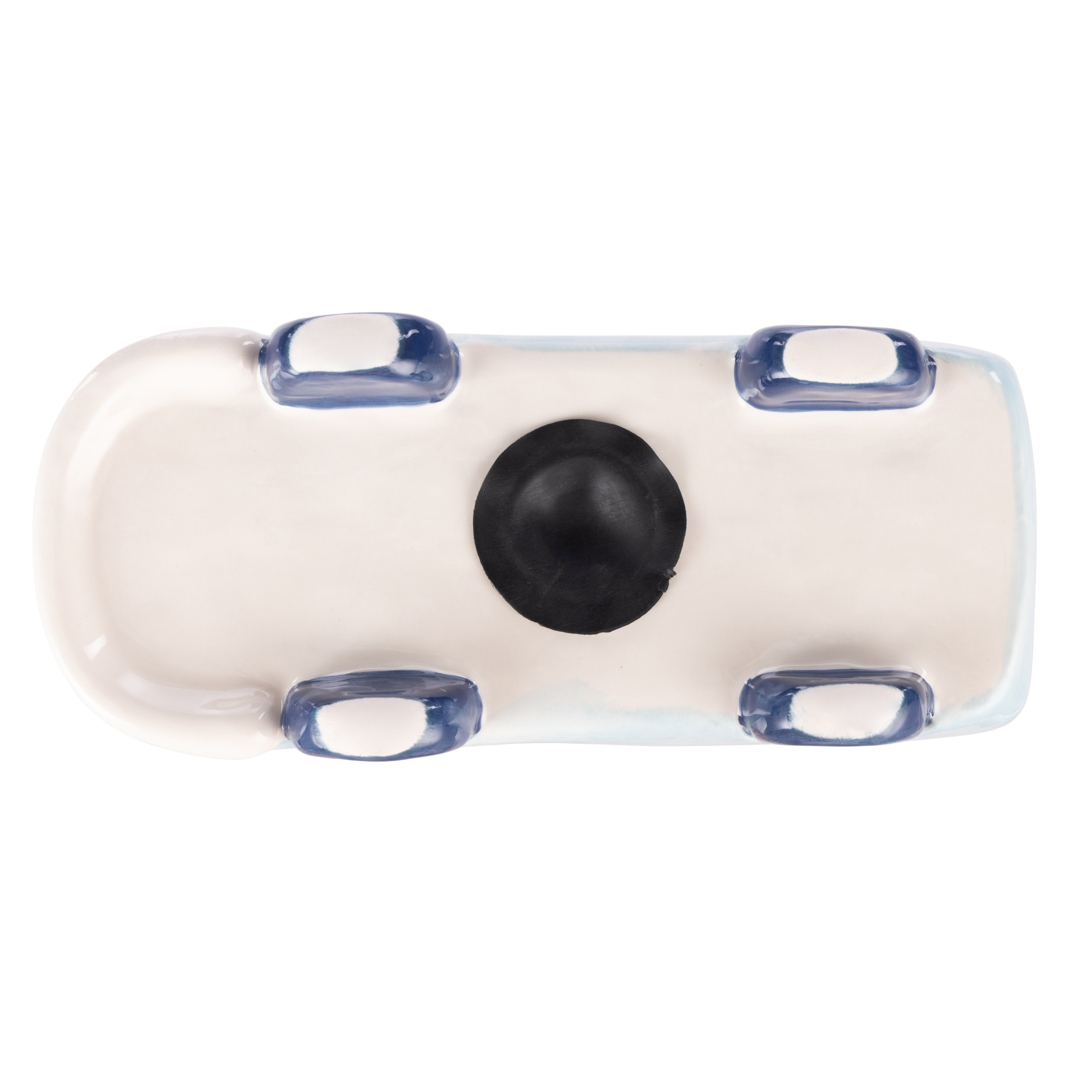 Emporium Combi Money Bank White & Blue