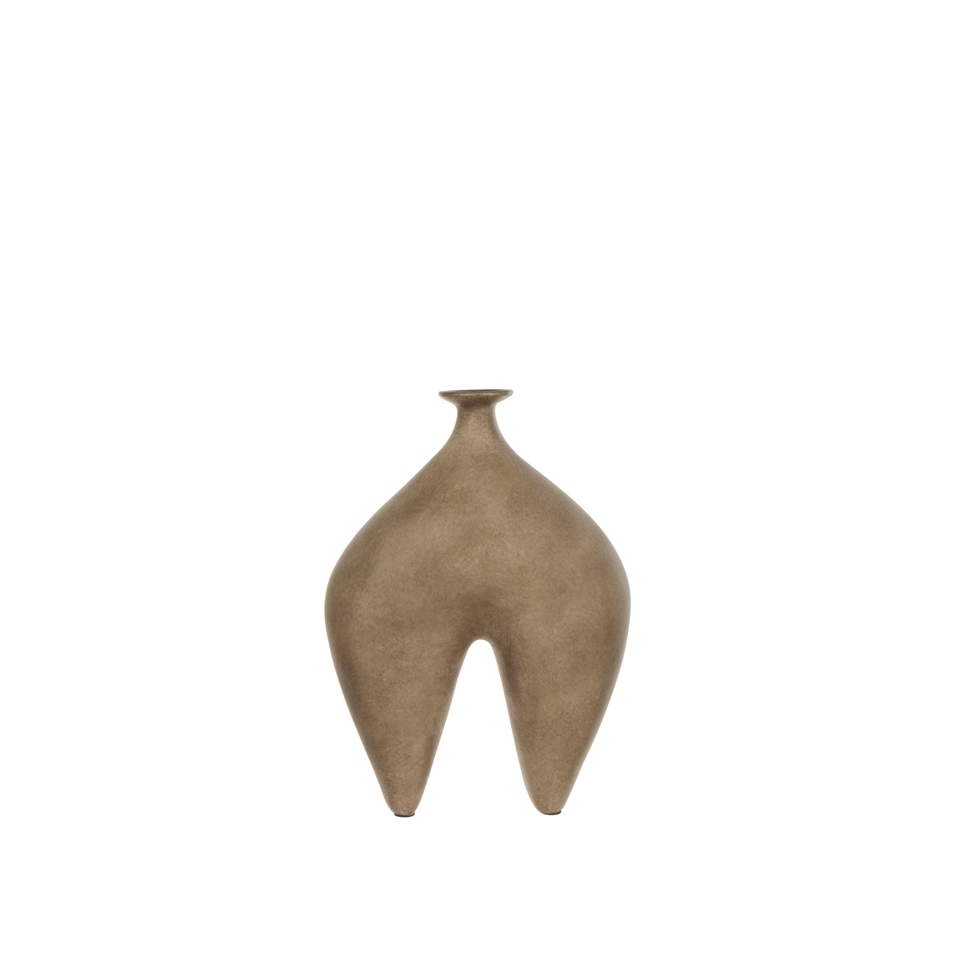 Grand Designs Domina Ceramic Sculpture Small Brown