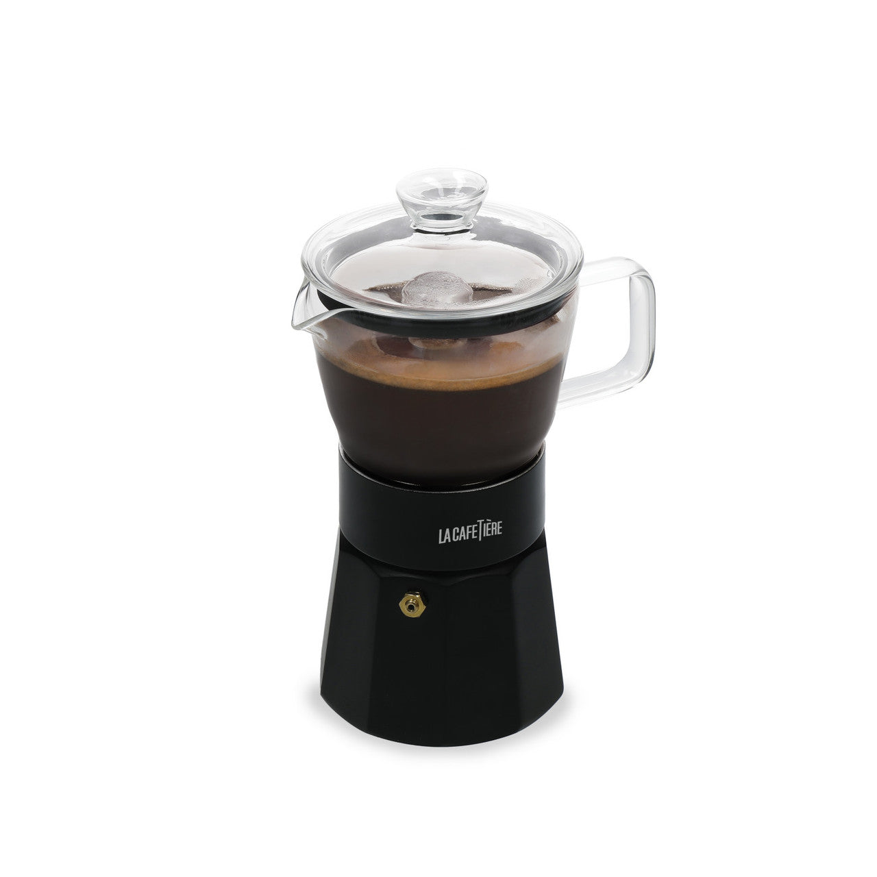 La Cafetière Verona Glass Espresso Maker 6 Cup / 240ml (Black)