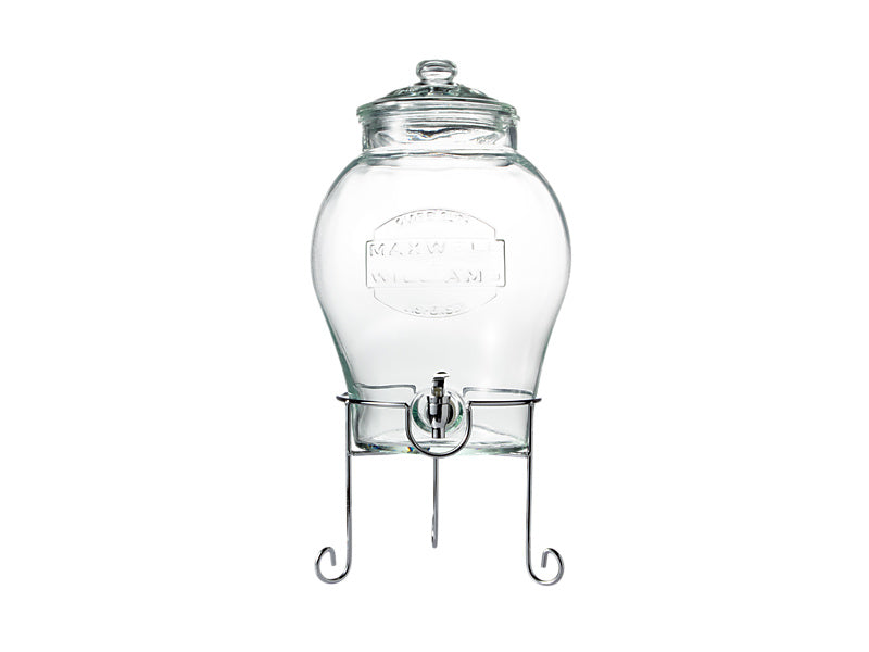 Maxwell & Williams Olde English Drink Dispenser with Stand Clear 11L