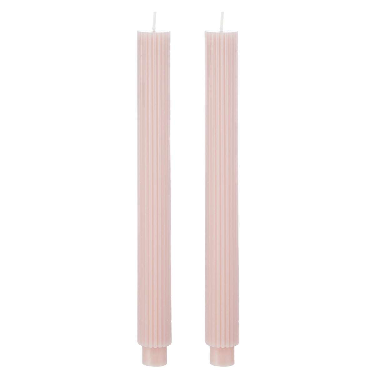 Amalfi Roma Dinner Candle 2 Piece Set Blush
