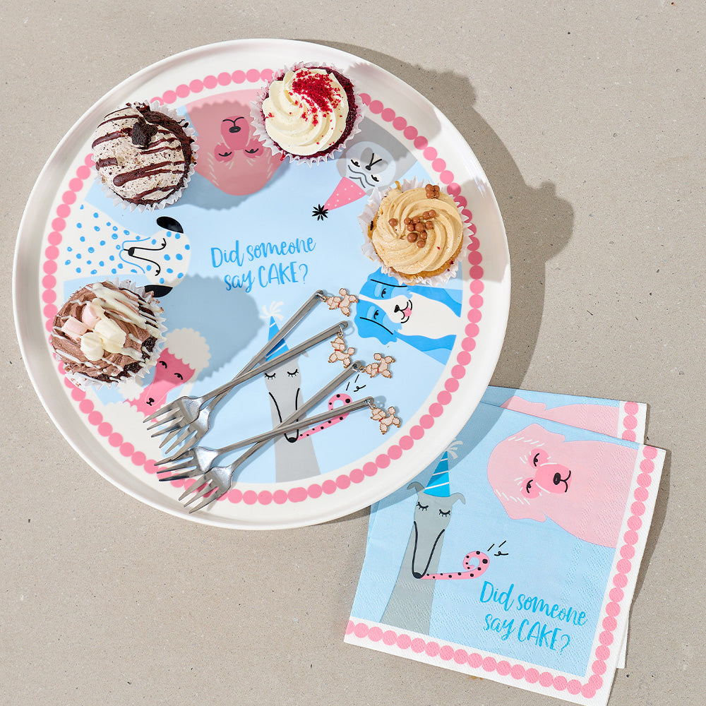 Annabel Trends Serving Plate Did Someone Say Cake