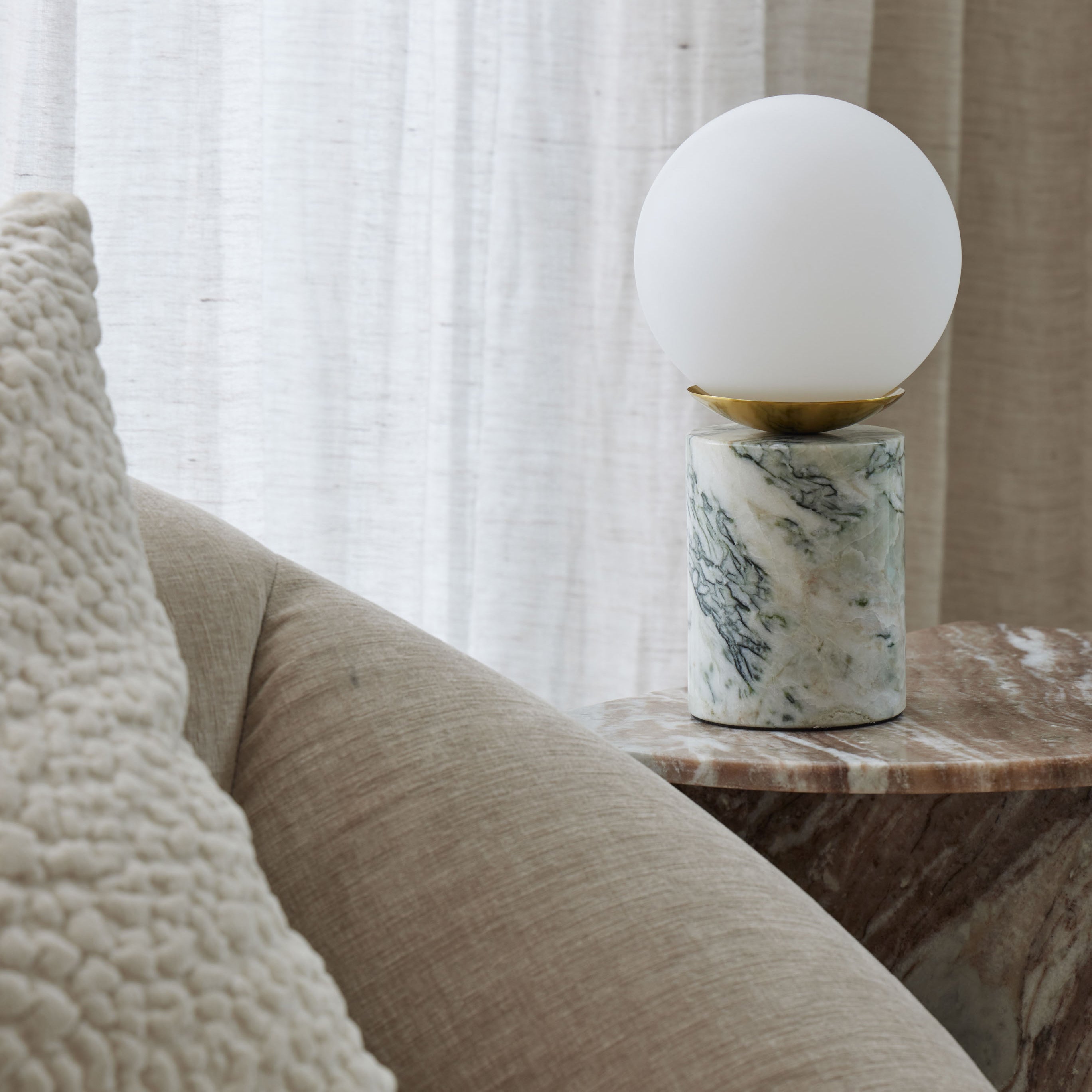 Grand Designs Tovi Sofa Brown & White