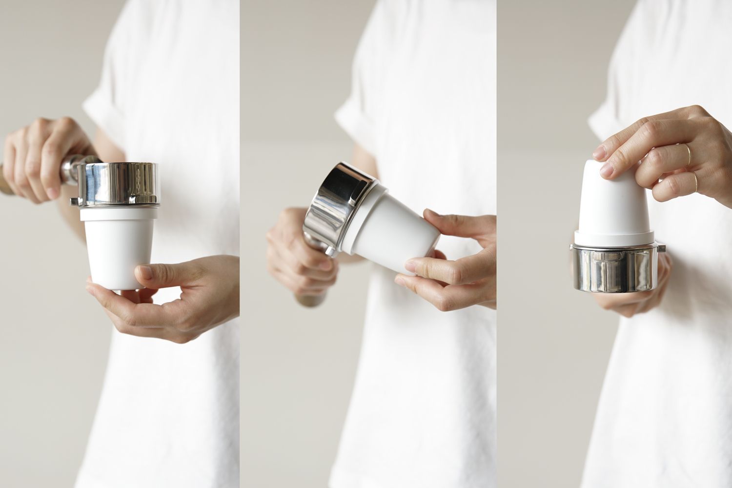 Acaia Portafilter Dosing Cup 53mm - White