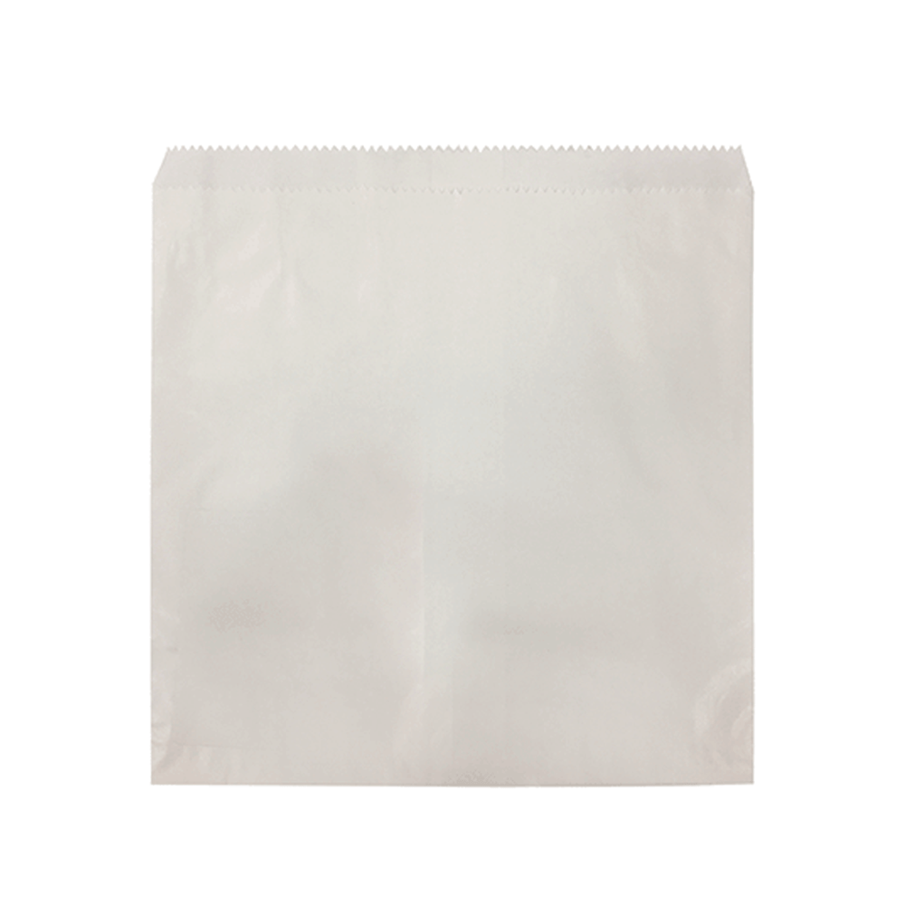 Pak No.3 Square White Paper Bag (500 Pack)