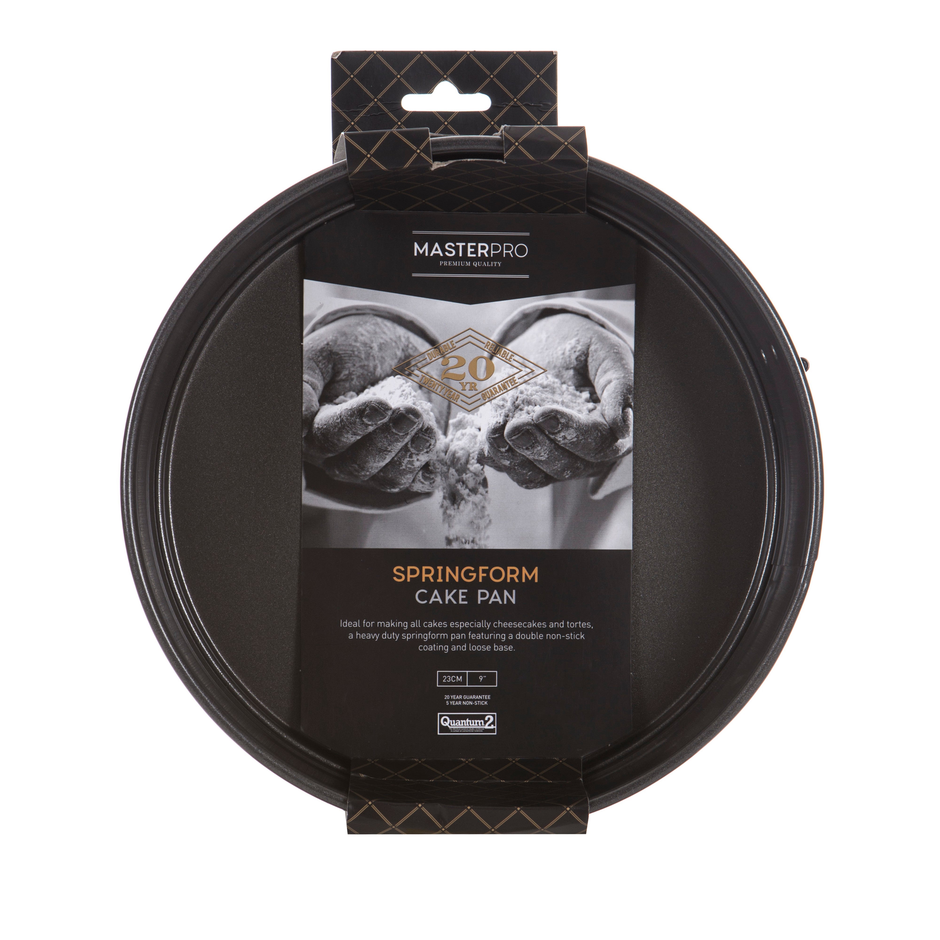 MasterPro Non-Stick Springform Round Cake Pan 23cm