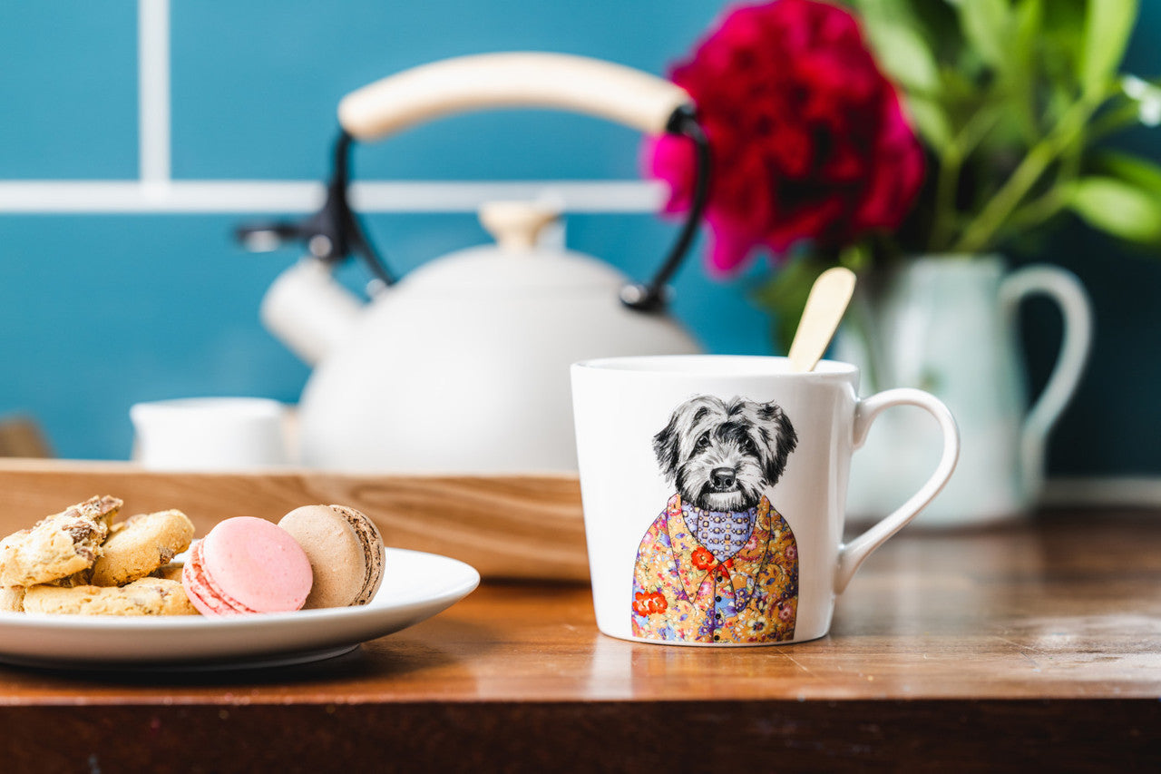 Mikasa x Tipperleyhill Fine China Mug 380ml (Cockapoo)