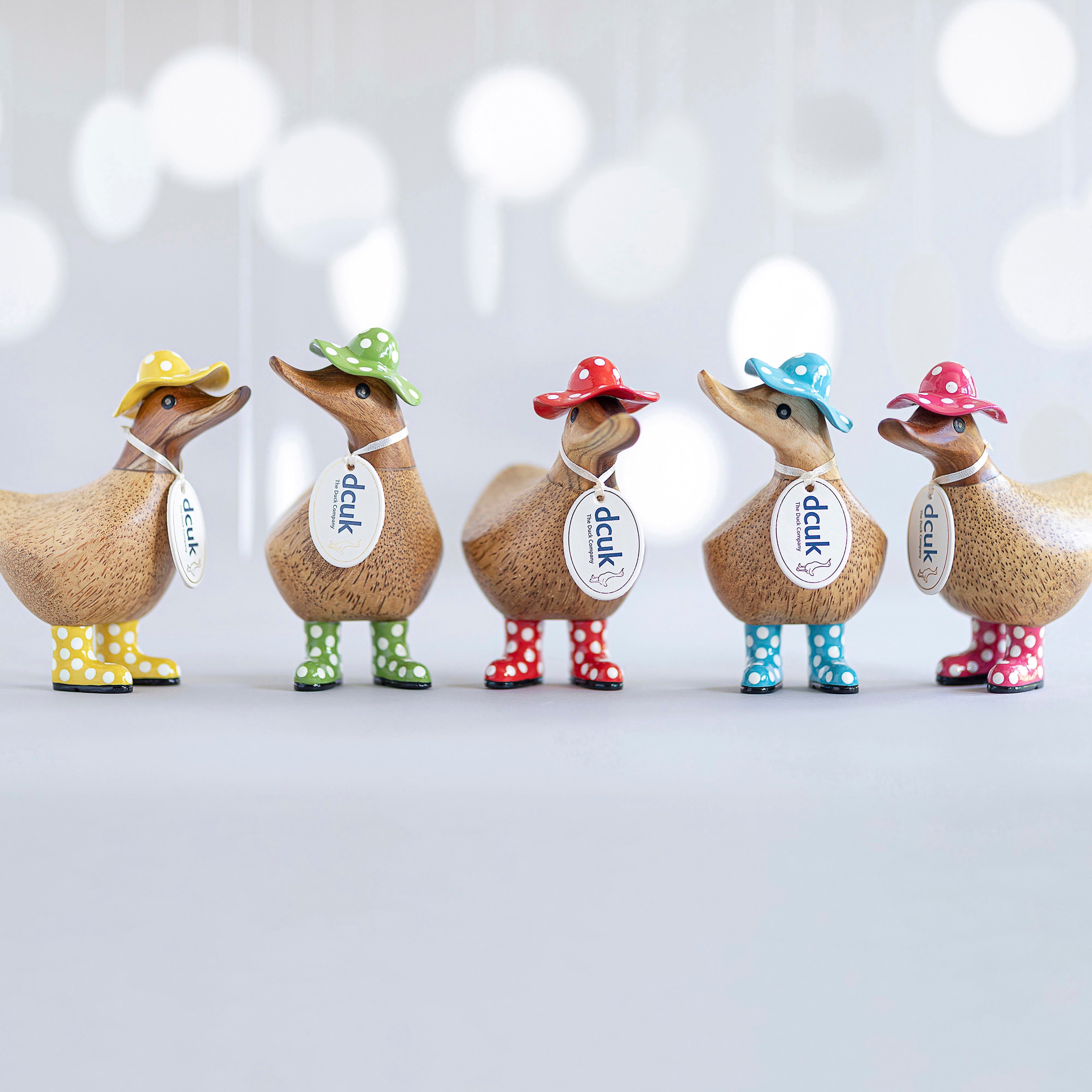 DCUK Spotty Hat Ducky Assorted